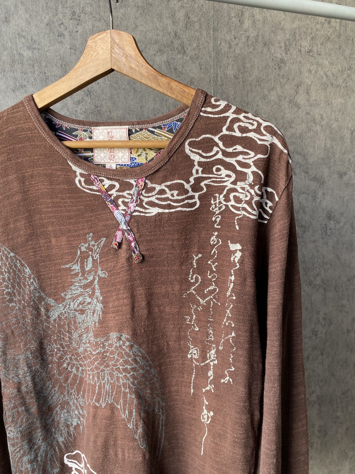 Japanese Brand Japanese Traditional Sukajan Long Sleeve Shirt Size US M / EU 48-50 / 2 - 5 Thumbnail