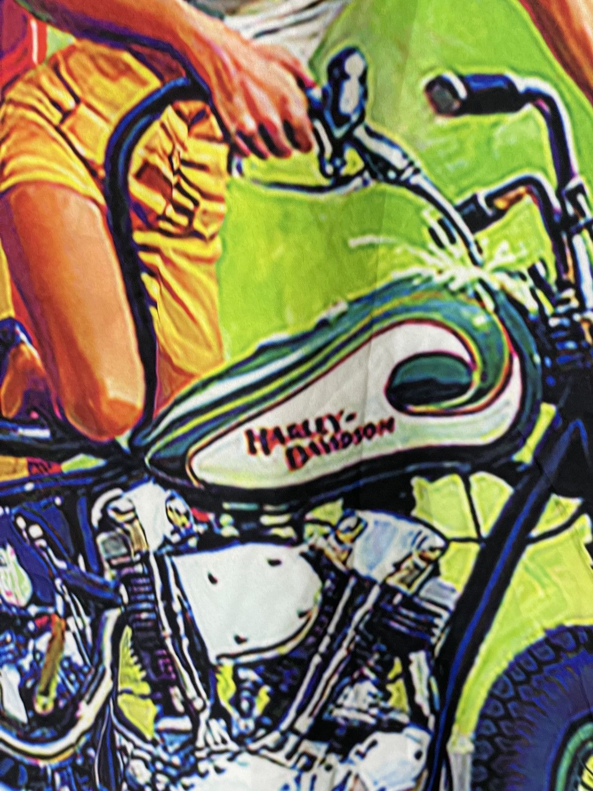 Harley Davidson Vintage Harley Davidson Shirt All over printed Size US L / EU 52-54 / 3 - 12 Thumbnail