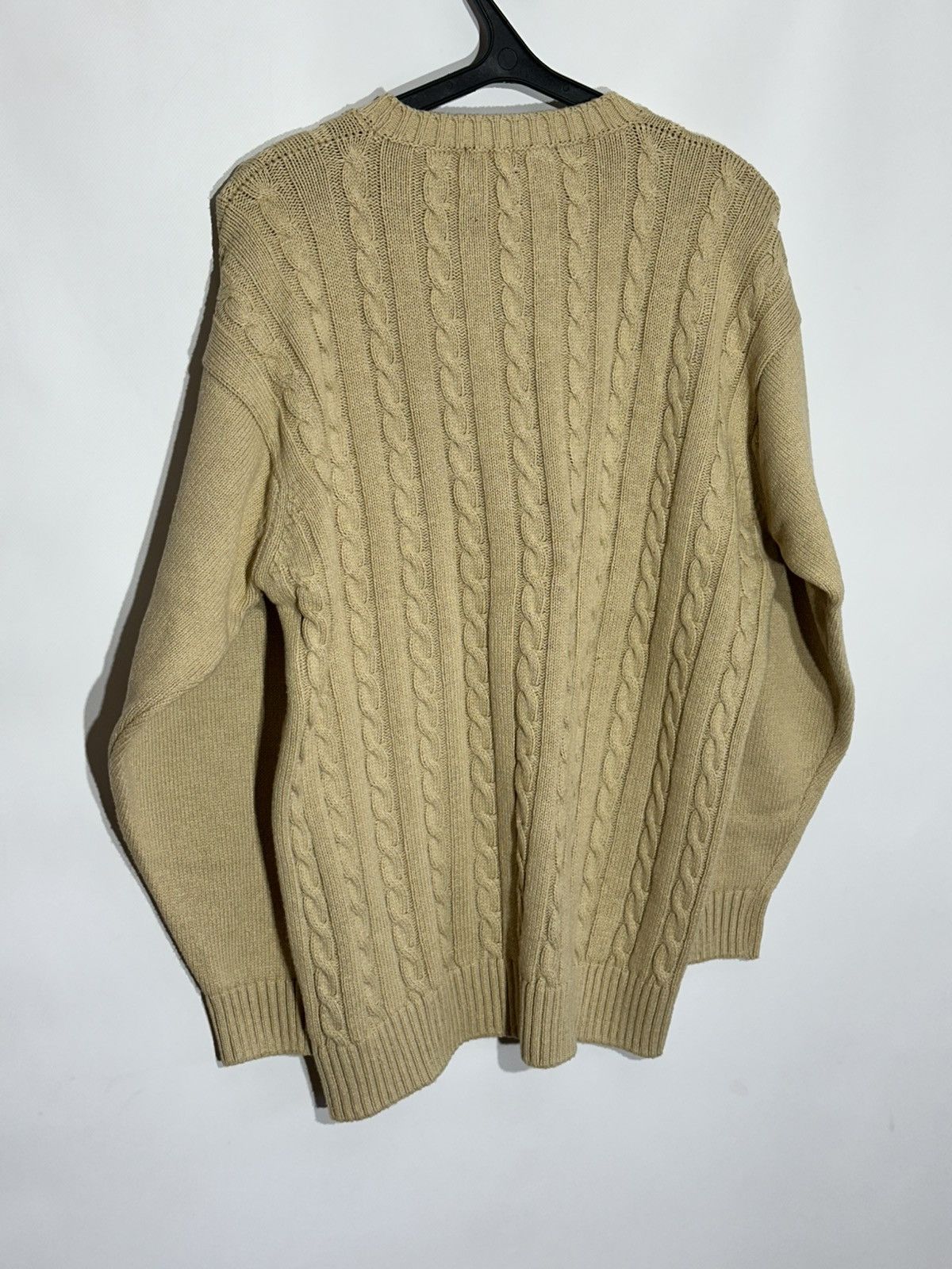 Barbour Vintage Barbour Cable-Knit Wool Sweater Size US XL / EU 56 / 4 - 2 Thumbnail