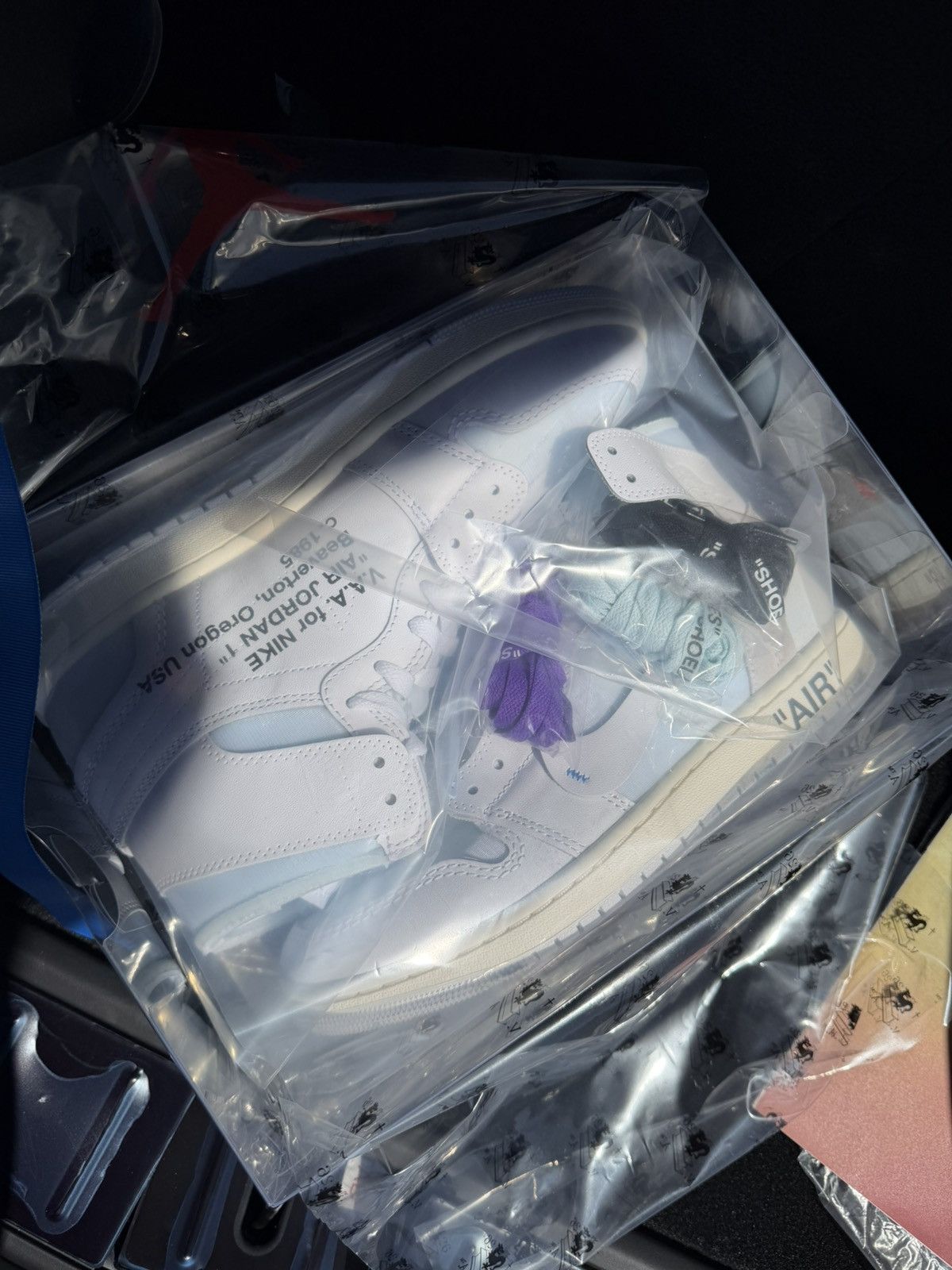 Nike × Off-White Air Jordan 1 High Virgil Abloh Archive “Alaska” Sz 10 DS Size US 10 / EU 43 - 13 Thumbnail