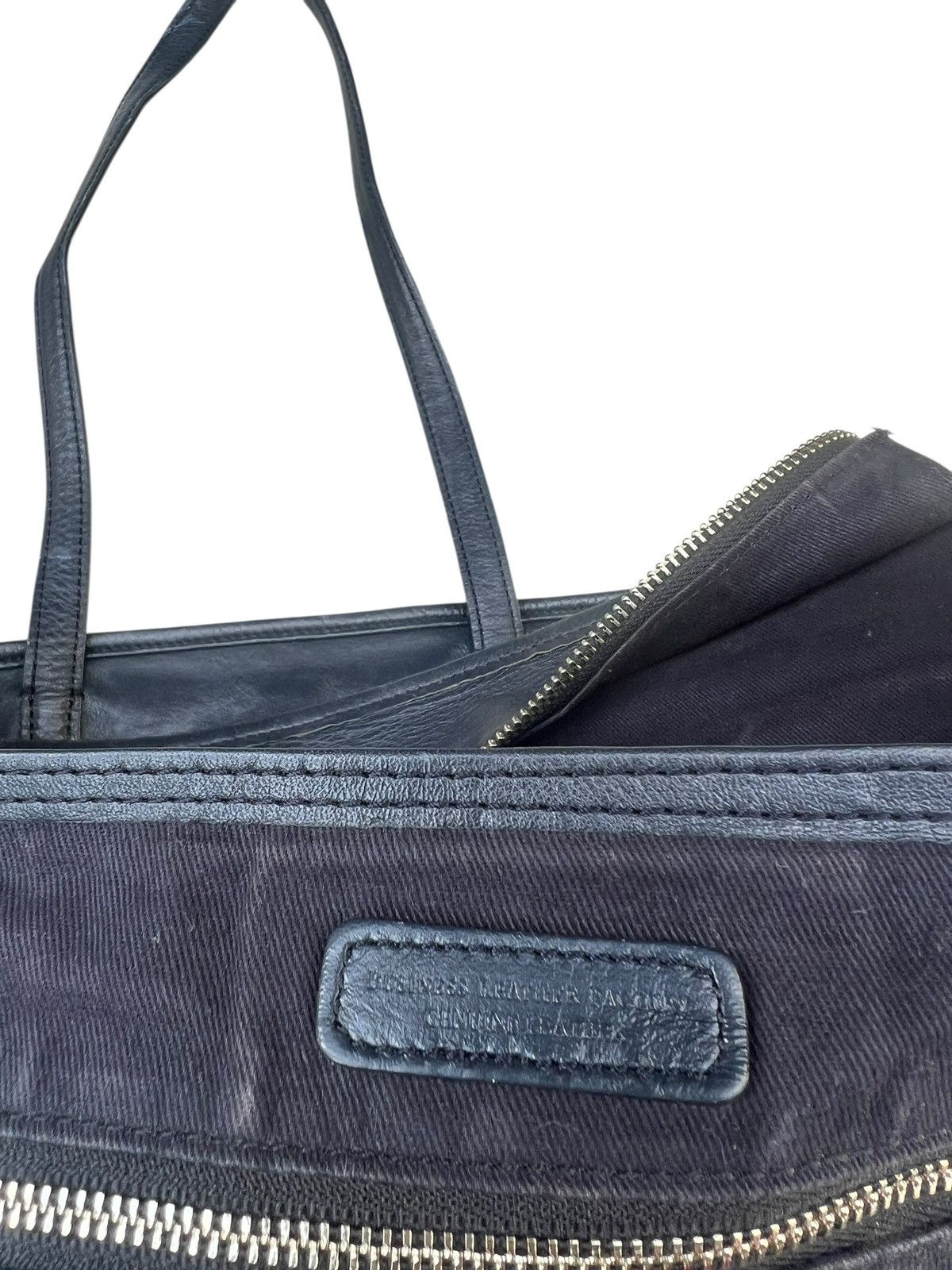 Leather Patina Leather Tote Bag Business Leather Factory Japan Size ONE SIZE - 24 Thumbnail