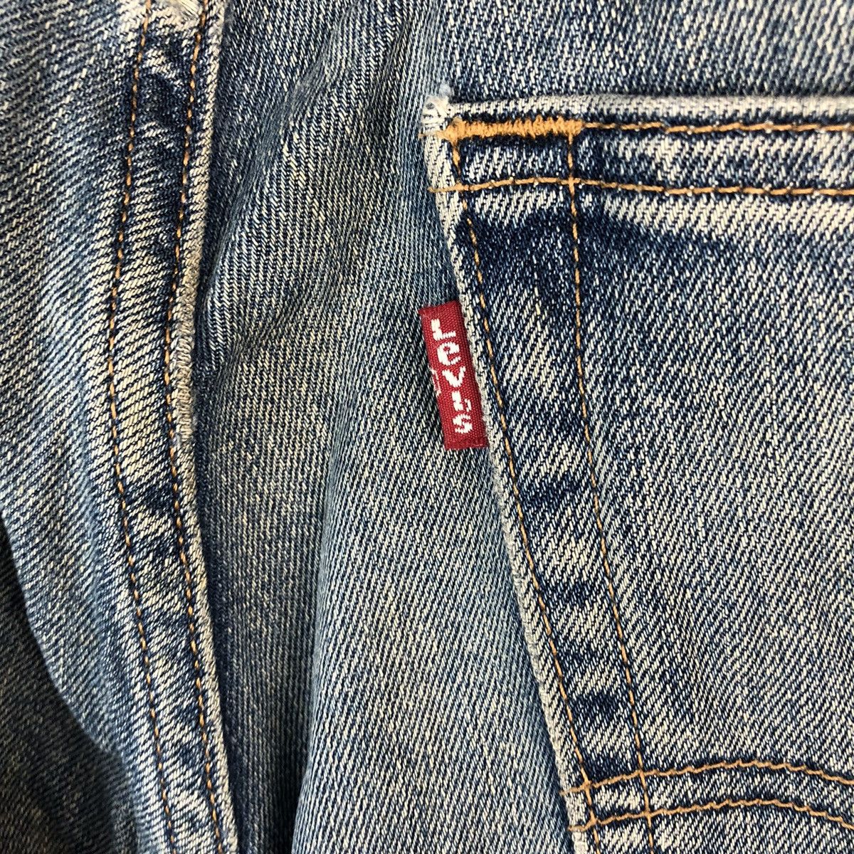 Levi's DL Levis 505 Blue Denim Pants #C210 Size US 30 / EU 46 - 18 Thumbnail