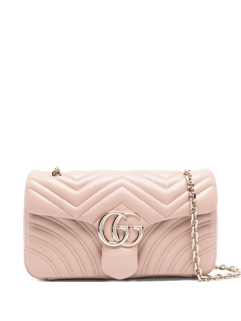 Gucci GG MARMONT LEATHER SHOULDER BAG Size ONE SIZE - 1 Thumbnail