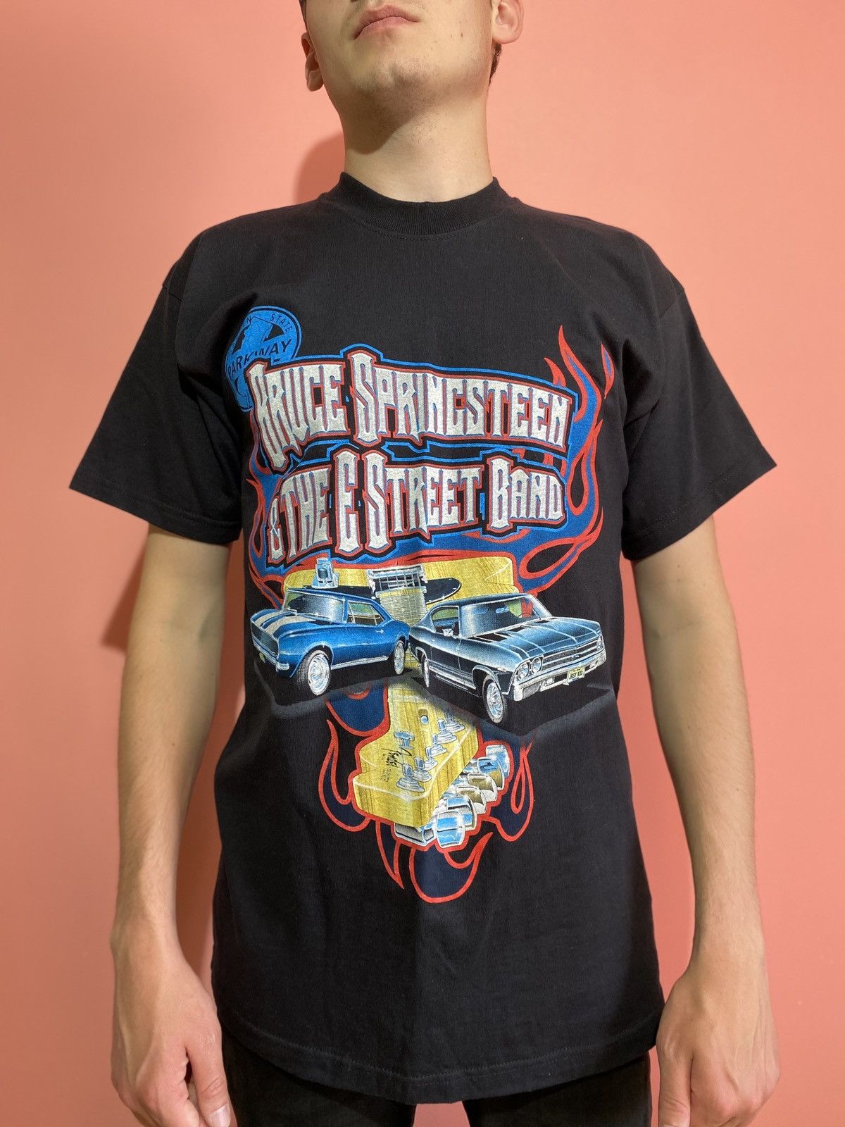 Vintage Bruce sprincsteen & the e street brand vintage rare shirt Size US M / EU 48-50 / 2 - 1 Thumbnail