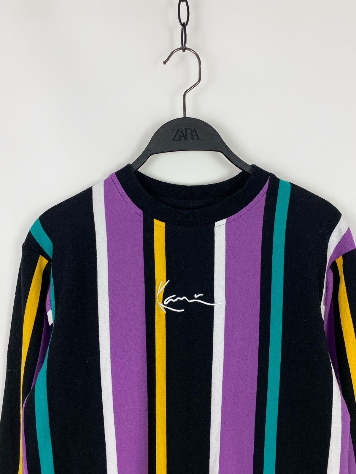 Karl Kani Y2K Kani Signature Striped L/S T-Shirt Size US XS / EU 42 / 0 - 3 Thumbnail