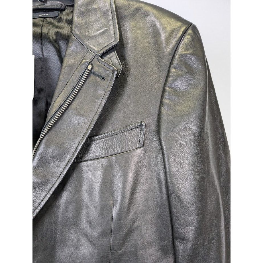 Tom Ford o1rshd1 Outwear Other Leather Jacket in Black Size US M / EU 48-50 / 2 - 5 Thumbnail
