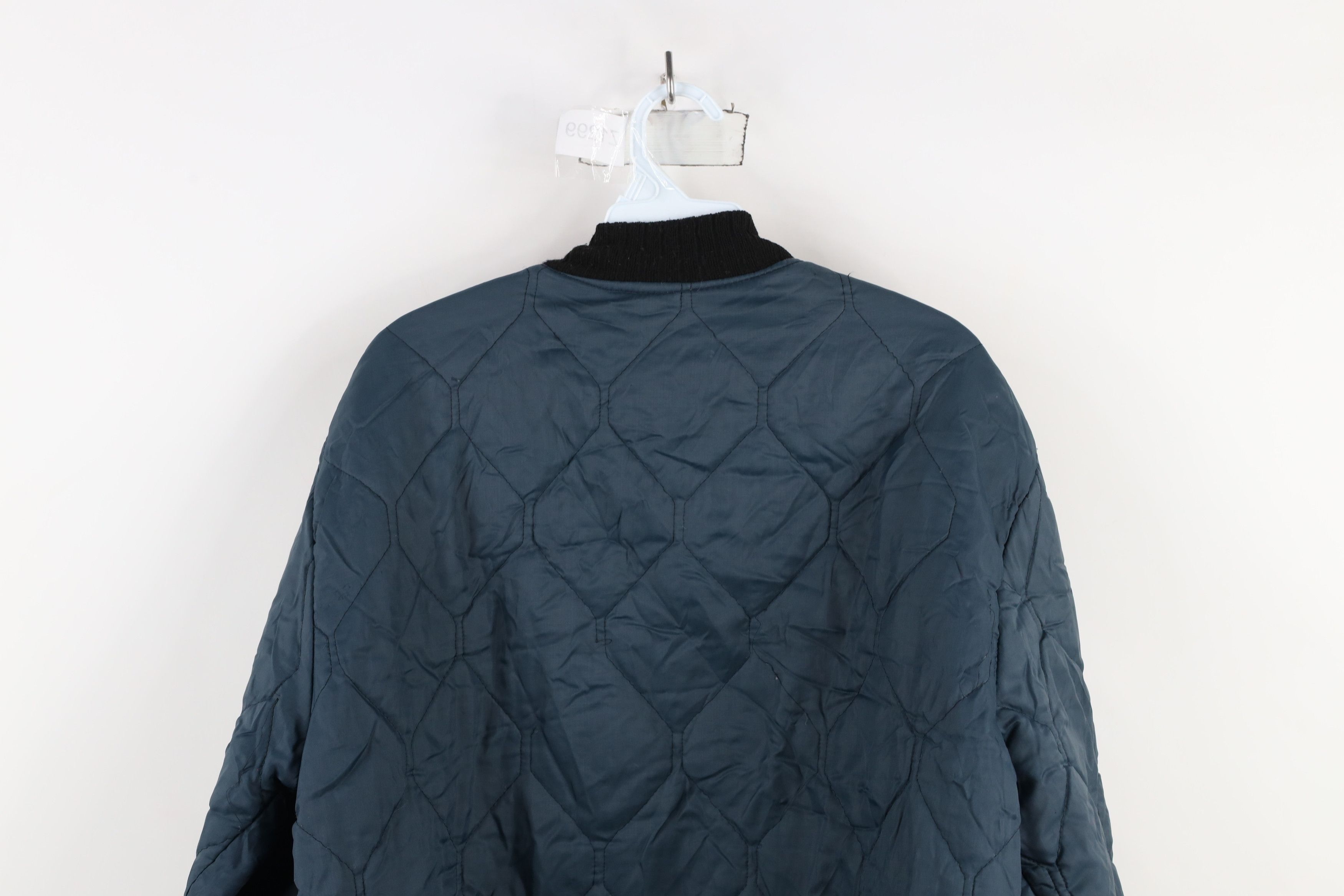 Vintage Vintage 70s Streetwear Quilted Workwear Mechanic Jacket USA Size US L / EU 52-54 / 3 - 14 Thumbnail