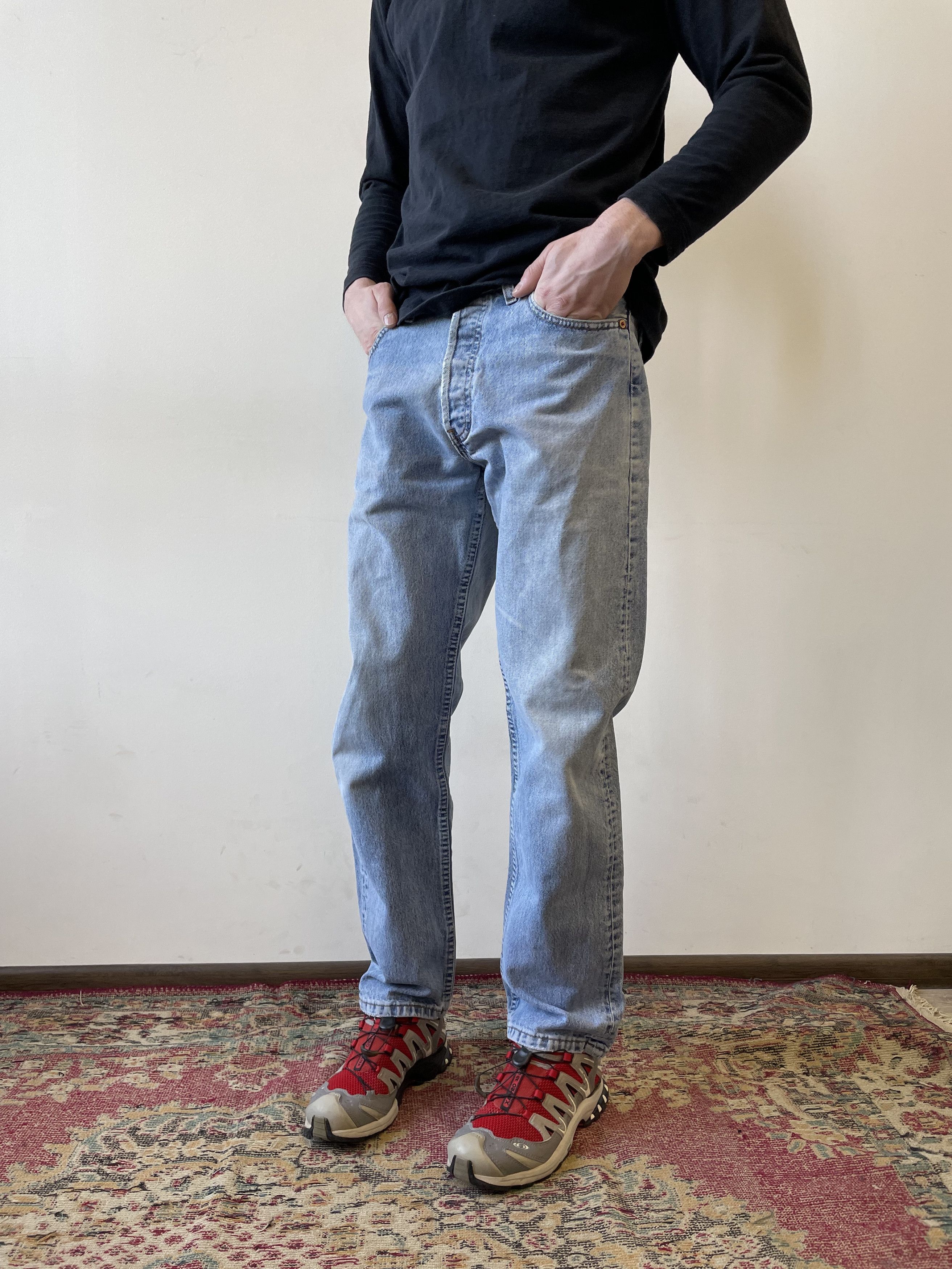 Jean Levis 517 Vintage Denim Jeans 6073AC Size US 33 - 5 Thumbnail