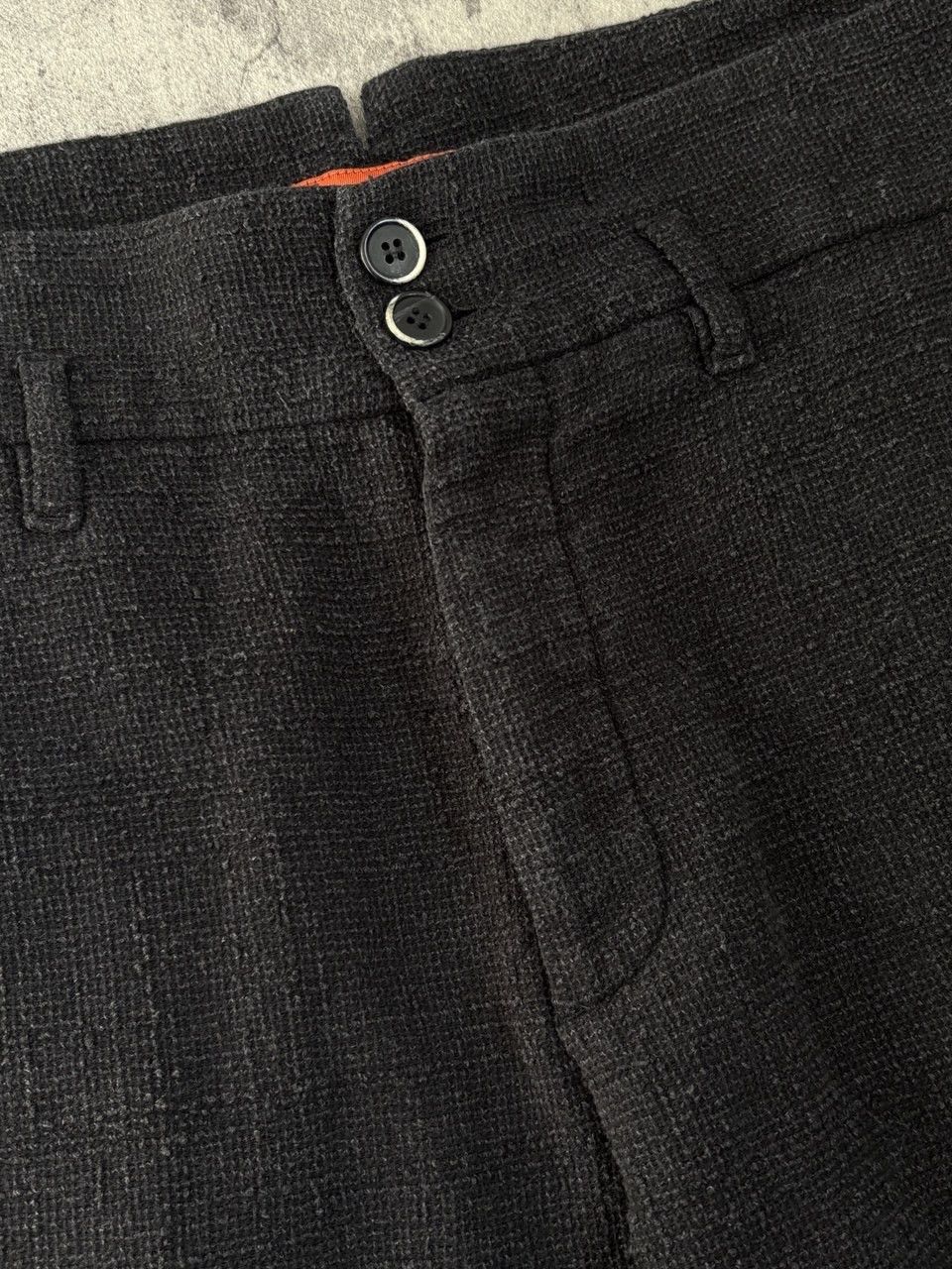 Barena Venezia Barena Venezia Wool Old Money Style Black Straight Pants Size US 34 / EU 50 - 7 Thumbnail