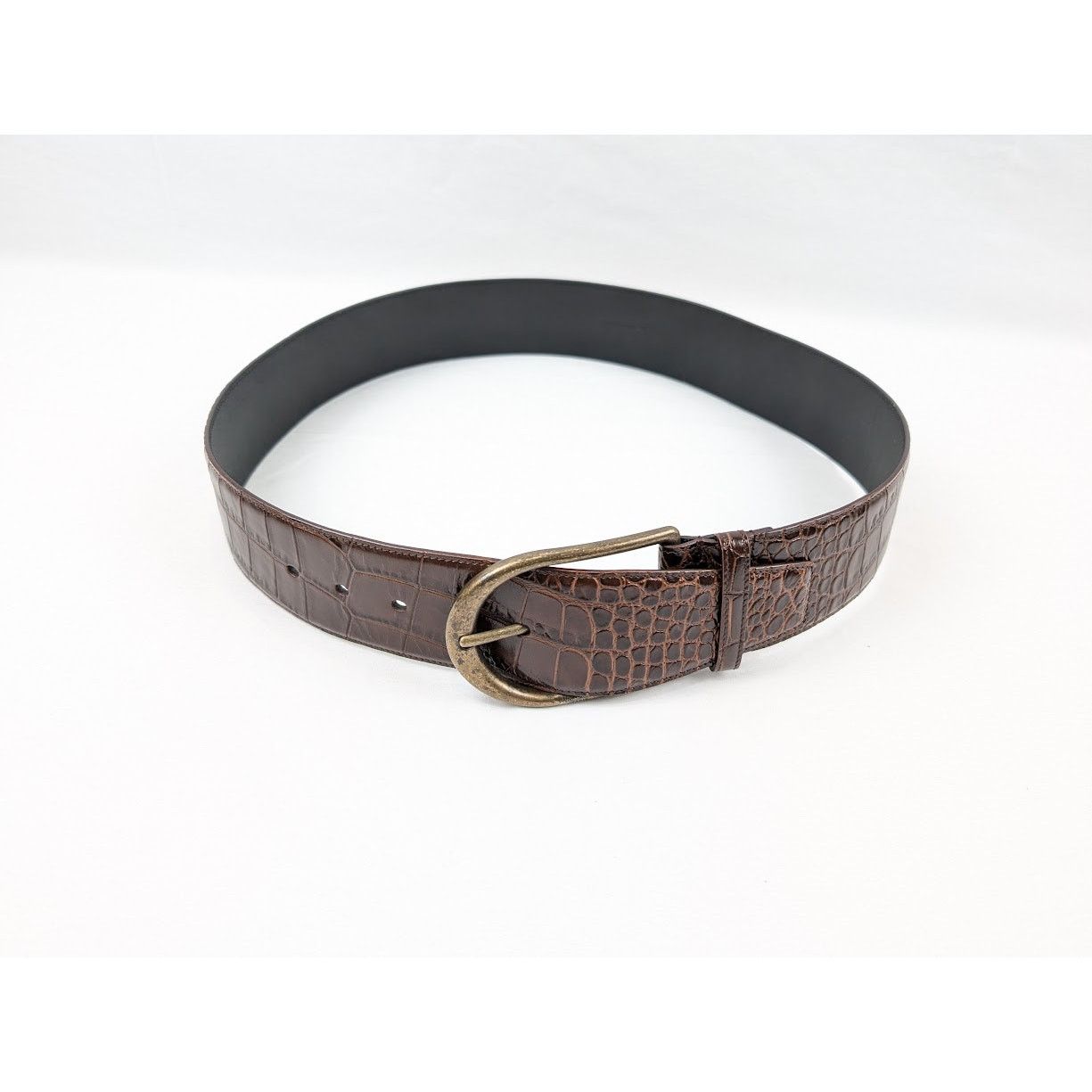 Saint Laurent Paris o1rshd1 CC20 Size: OS / Leather Belt in Brown Size ONE SIZE - 11 Thumbnail
