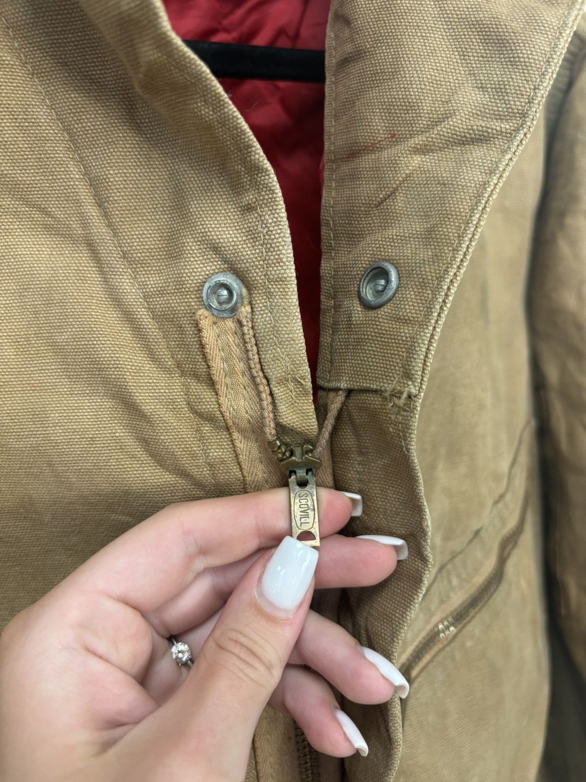 Carhartt Vintage Carhartt USA 80s Faded Boxy Cropped Detroit Jacket Size US M / EU 48-50 / 2 - 13 Thumbnail