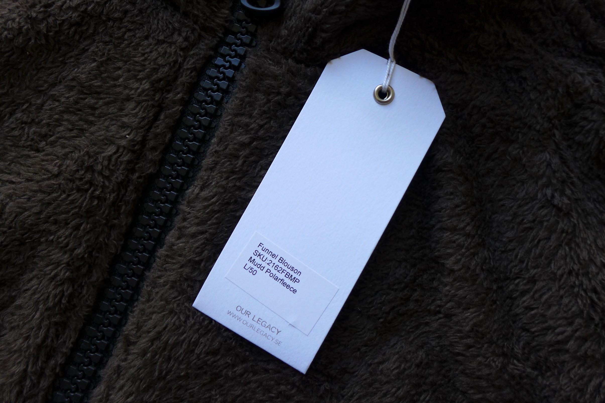 Our Legacy Our Legacy Funnel Blouson - Mudd Polarfleece Size US L / EU 52-54 / 3 - 17 Thumbnail