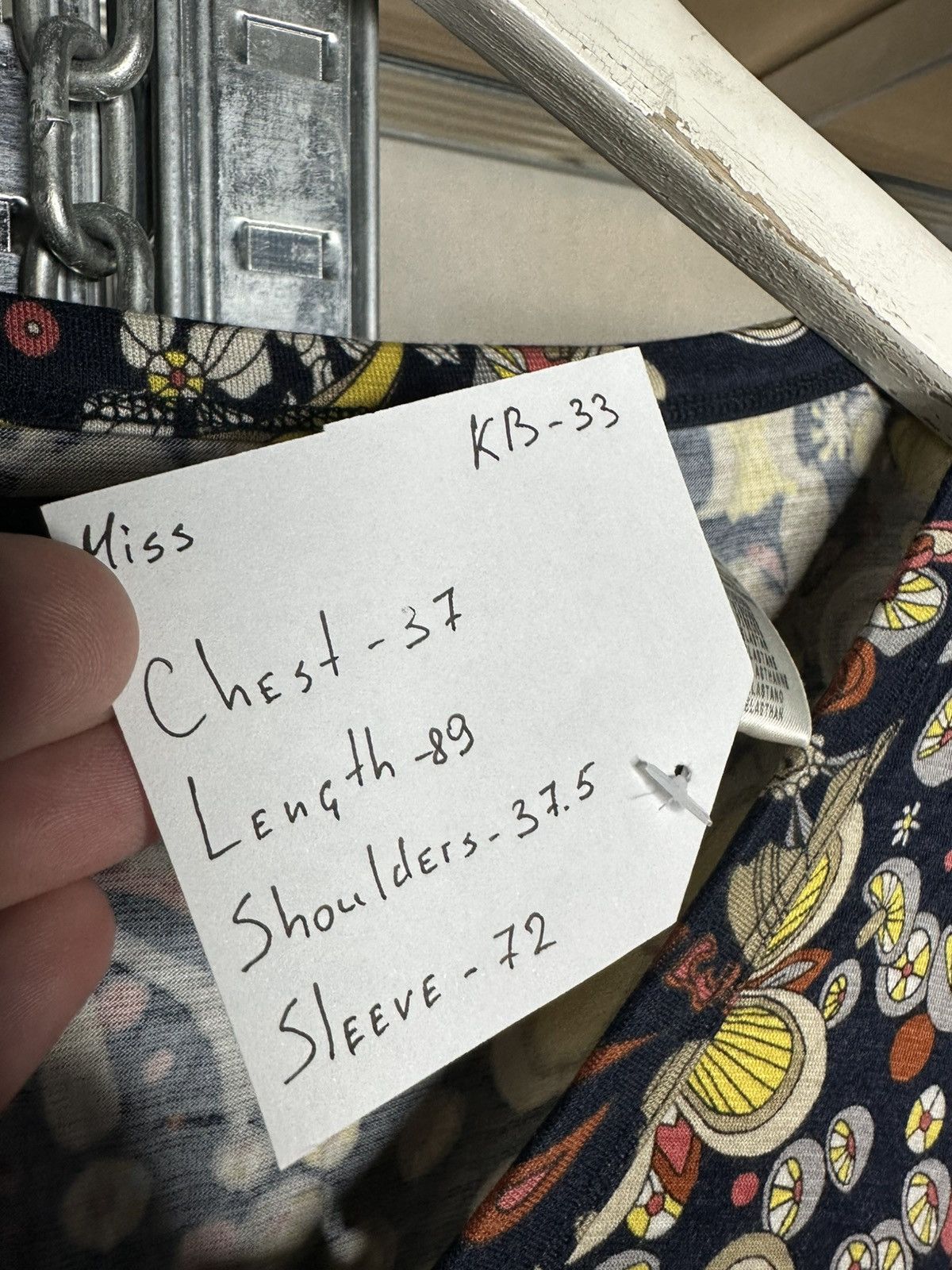 Miss Sixty Miss Sixty Floral Print Stretch Dress Size M Long Sleeve Size M / US 6-8 / IT 42-44 - 4 Thumbnail