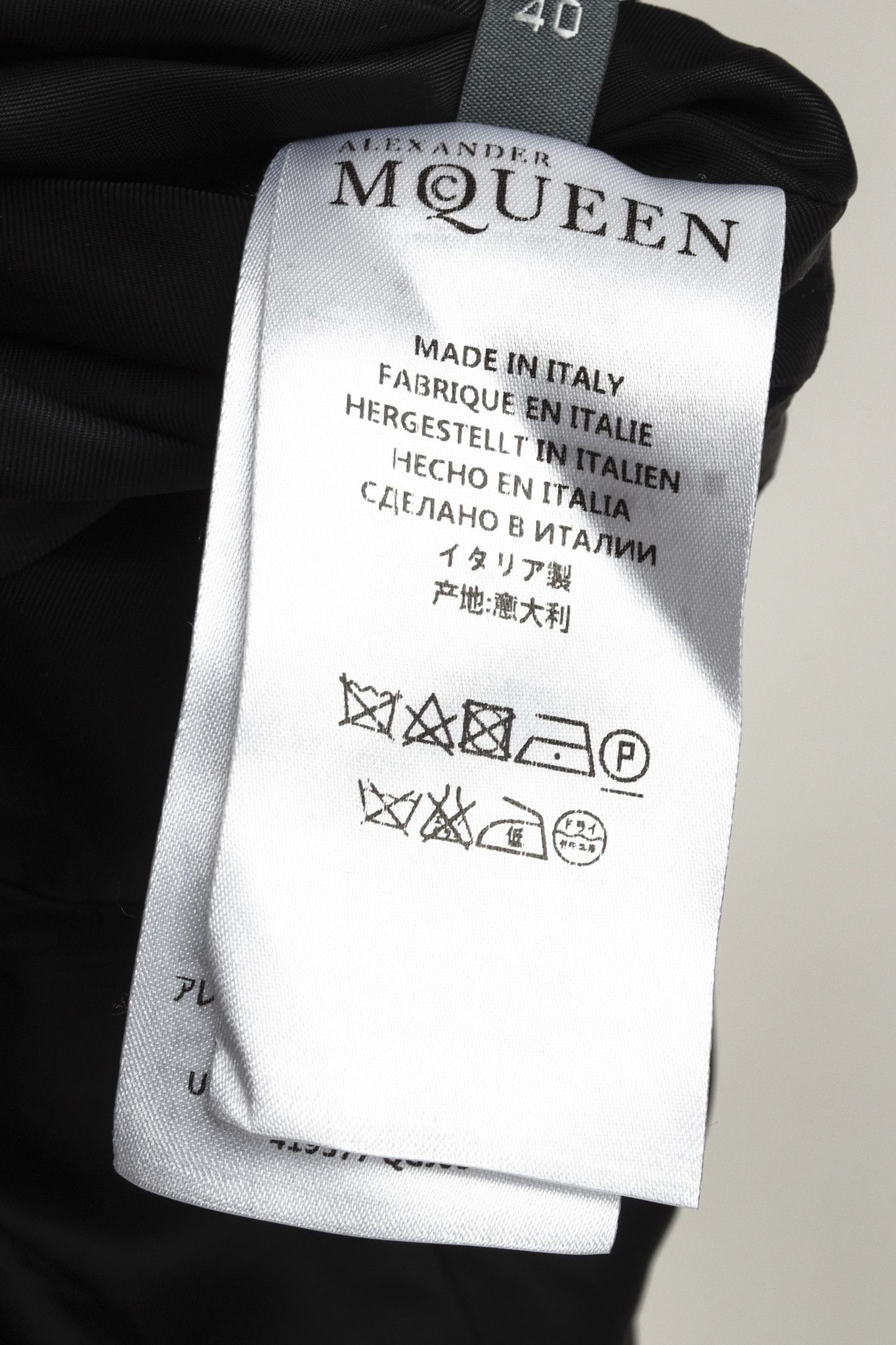 Alexander McQueen Alexander McQueen 2015 Wool Crepe Pleated A-Line Dress Size S / US 4 / IT 40 - 8 Thumbnail
