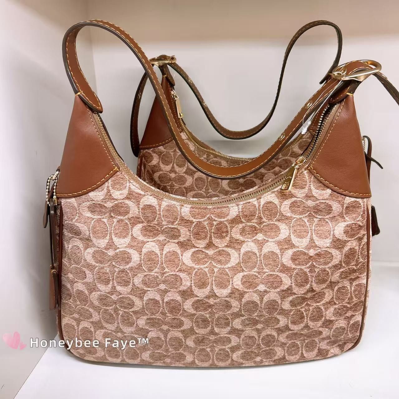 Coach Ella Shoulder Bag In Signature Chenille CCE49 Size ONE SIZE - 2 Thumbnail