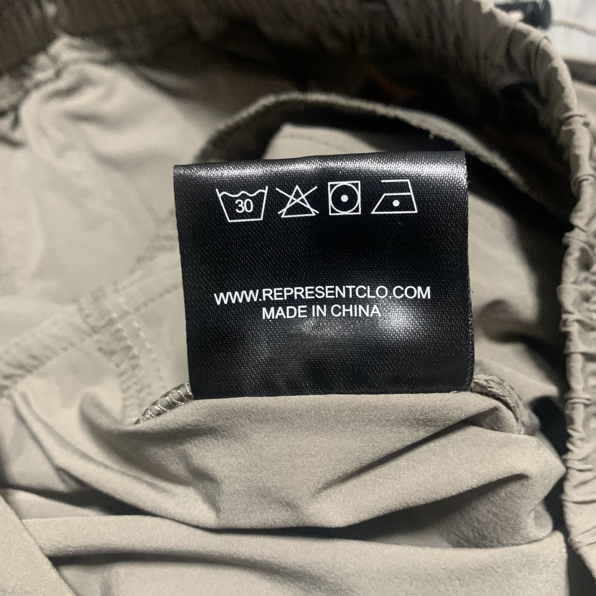 Represent Clo. Represent Small 247 Pants Taupe Beige Track Pant Bottoms Size US 30 / EU 46 - 10 Thumbnail