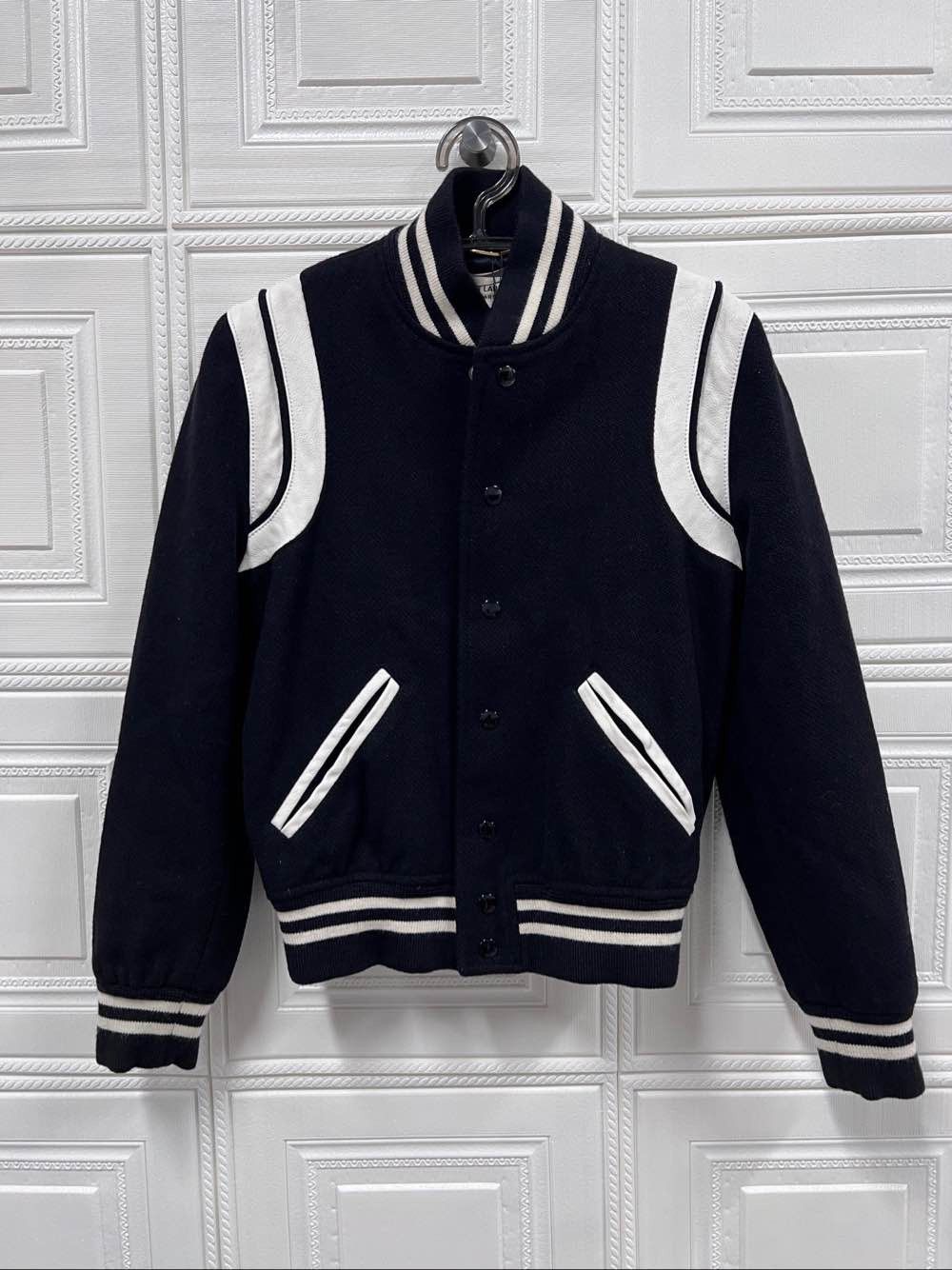 Saint Laurent Paris Saint Laurent Teddy Varsity Jacket Size 36 Size XS / US 0-2 / IT 36-38 - 1 Thumbnail