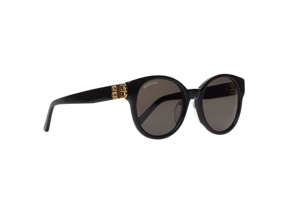 Balenciaga o1mt1gz1024 Size: OS / Dynasty Round Sunglasses in Black Size ONE SIZE - 3 Thumbnail