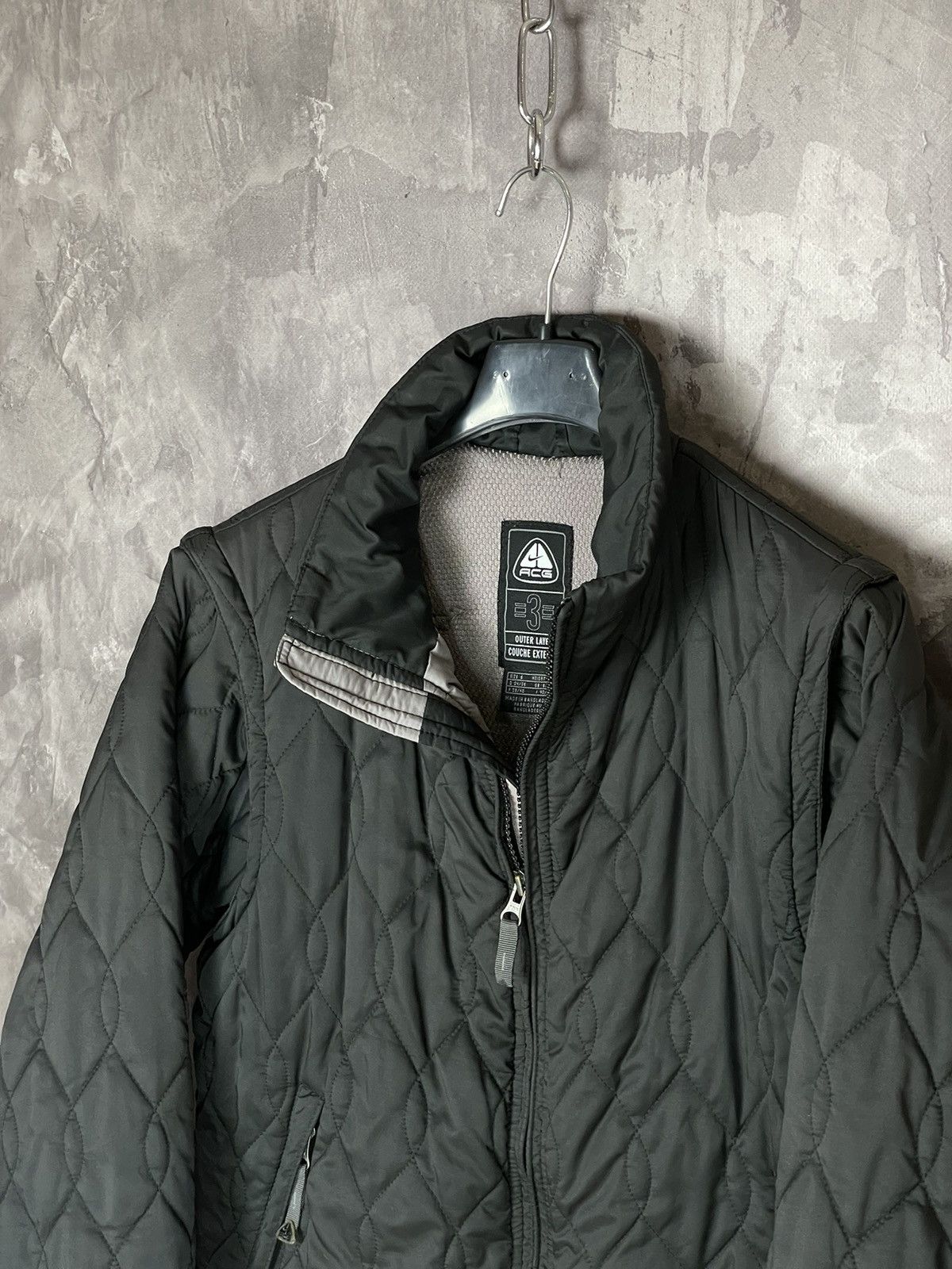 Nike × Nike ACG × Vintage 90s Nike ACG Vintage Y2K Retro Transformer Nylon Puf Jacket Size S / US 4 / IT 40 - 9 Thumbnail
