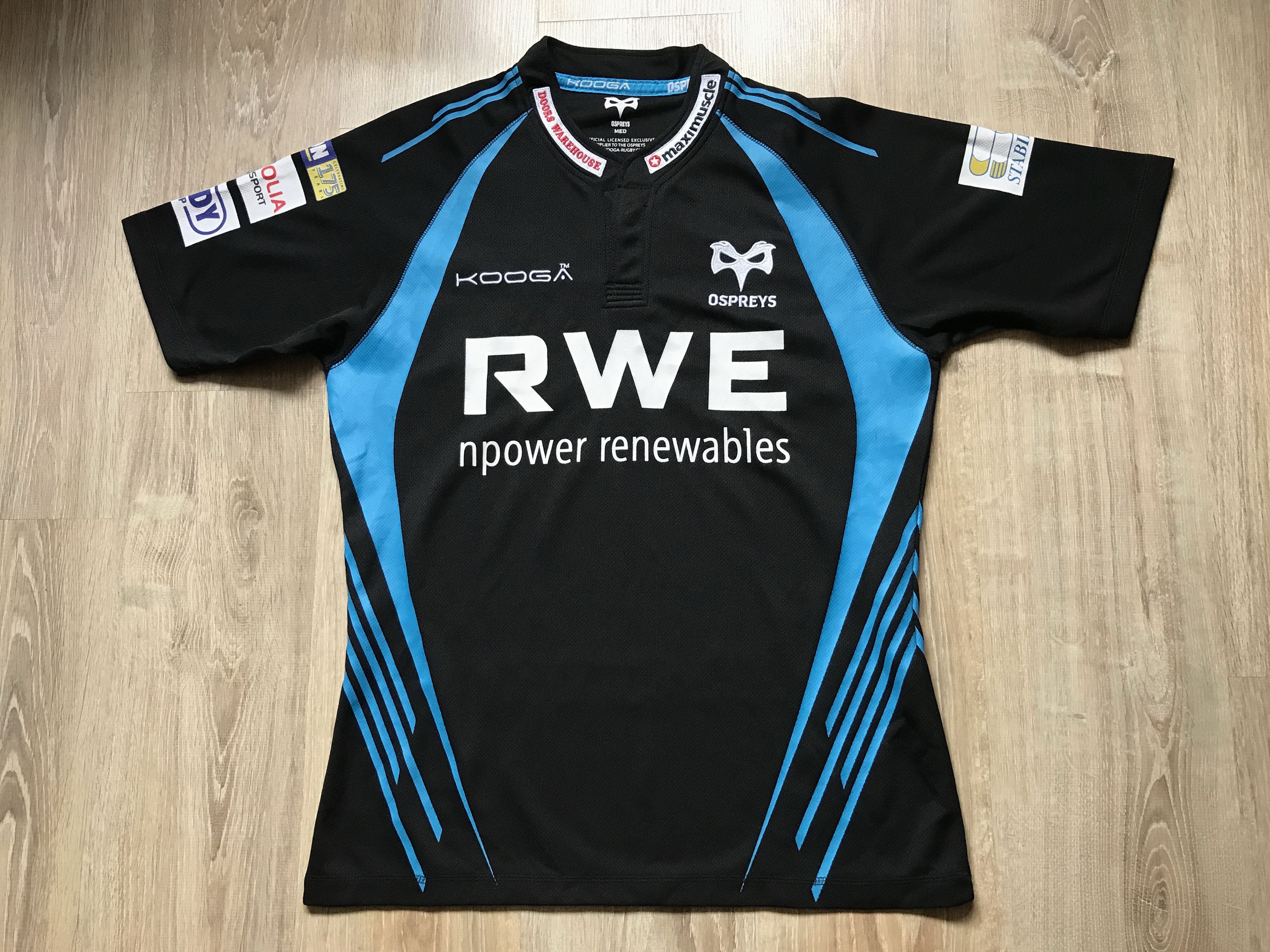 Osprey Ospreys Rugby Union Kooga Vintage Jersey Size US M / EU 48-50 / 2 - 3 Thumbnail