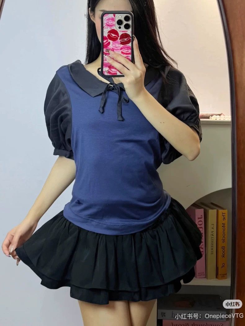 Vivienne Westwood Vivienne Westwood Two bow necks and bubble sleeves with th Size S / US 4 / IT 40 - 2 Thumbnail