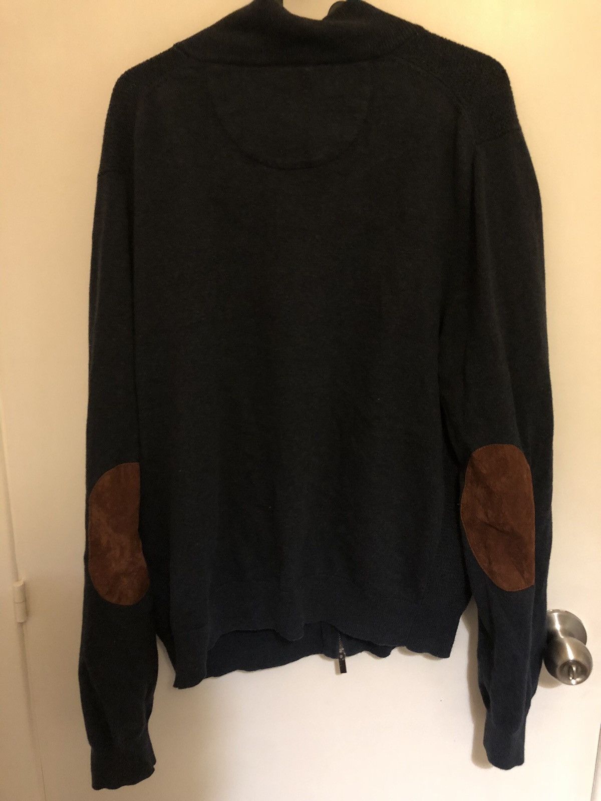 Other × Vintage Armi Navy Zip up Sweater with arm patches Size US M / EU 48-50 / 2 - 1 Thumbnail