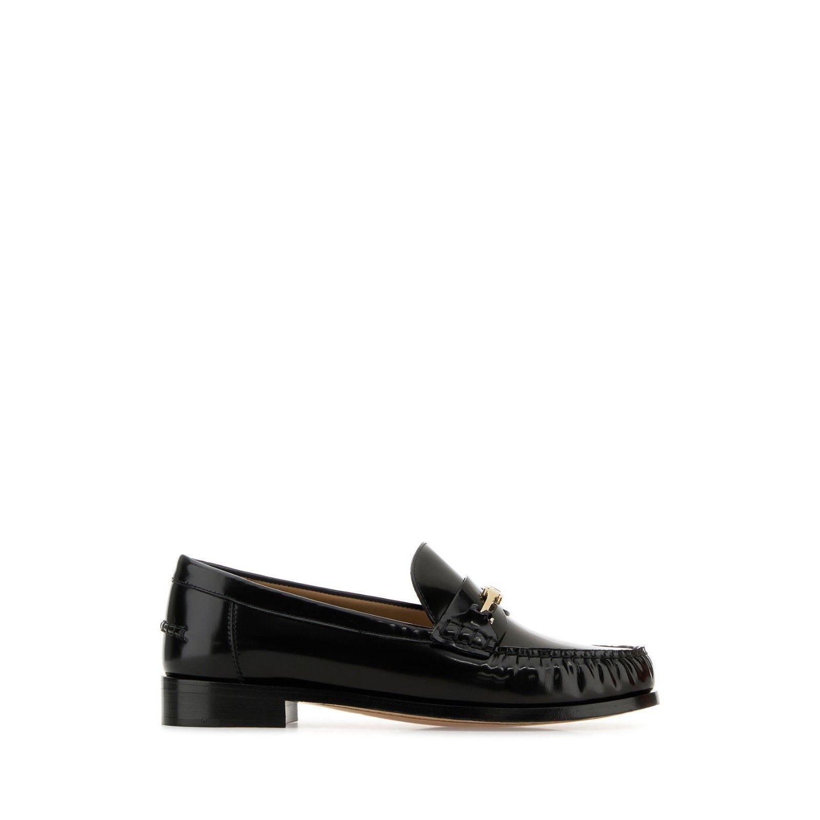 SALVATORE FERRAGAMO Harry Black Leather Loafers New & Authen