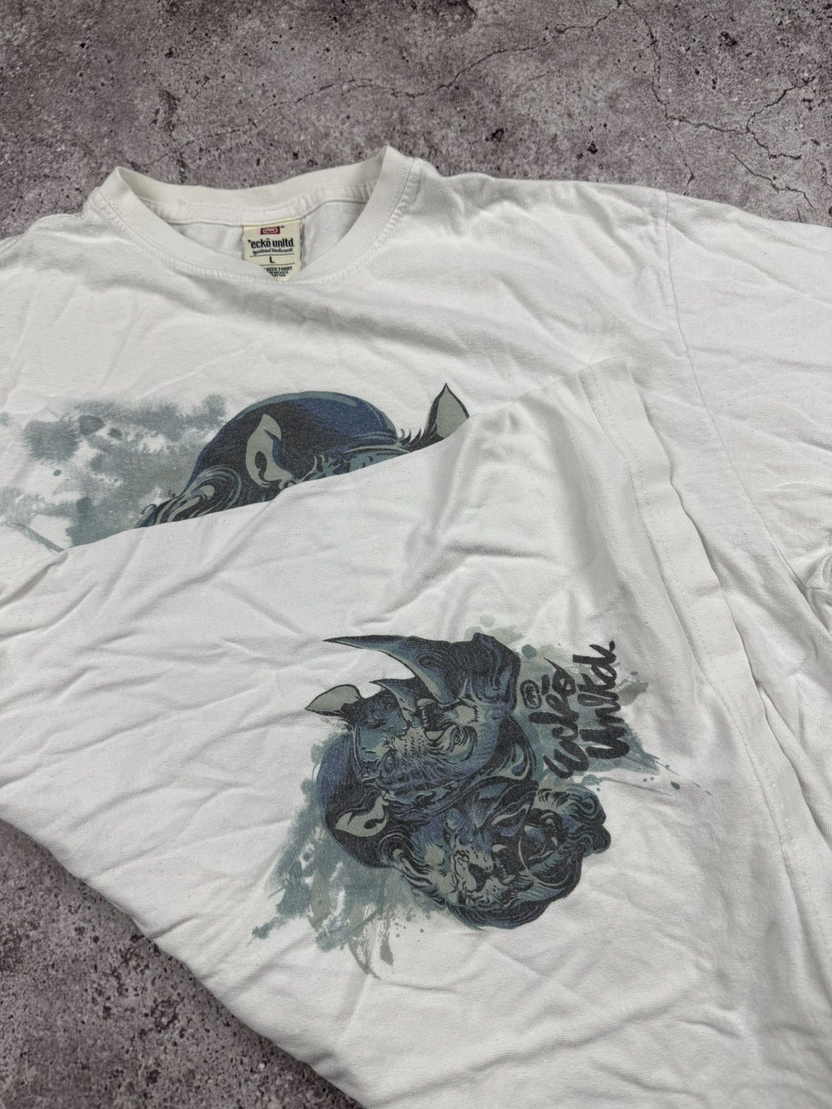 Ecko Unltd. Vintage Ecko Unltd T Shirt Big Logo Baggy Y2K Avantgarde 90s Size US L / EU 52-54 / 3 - 6 Thumbnail