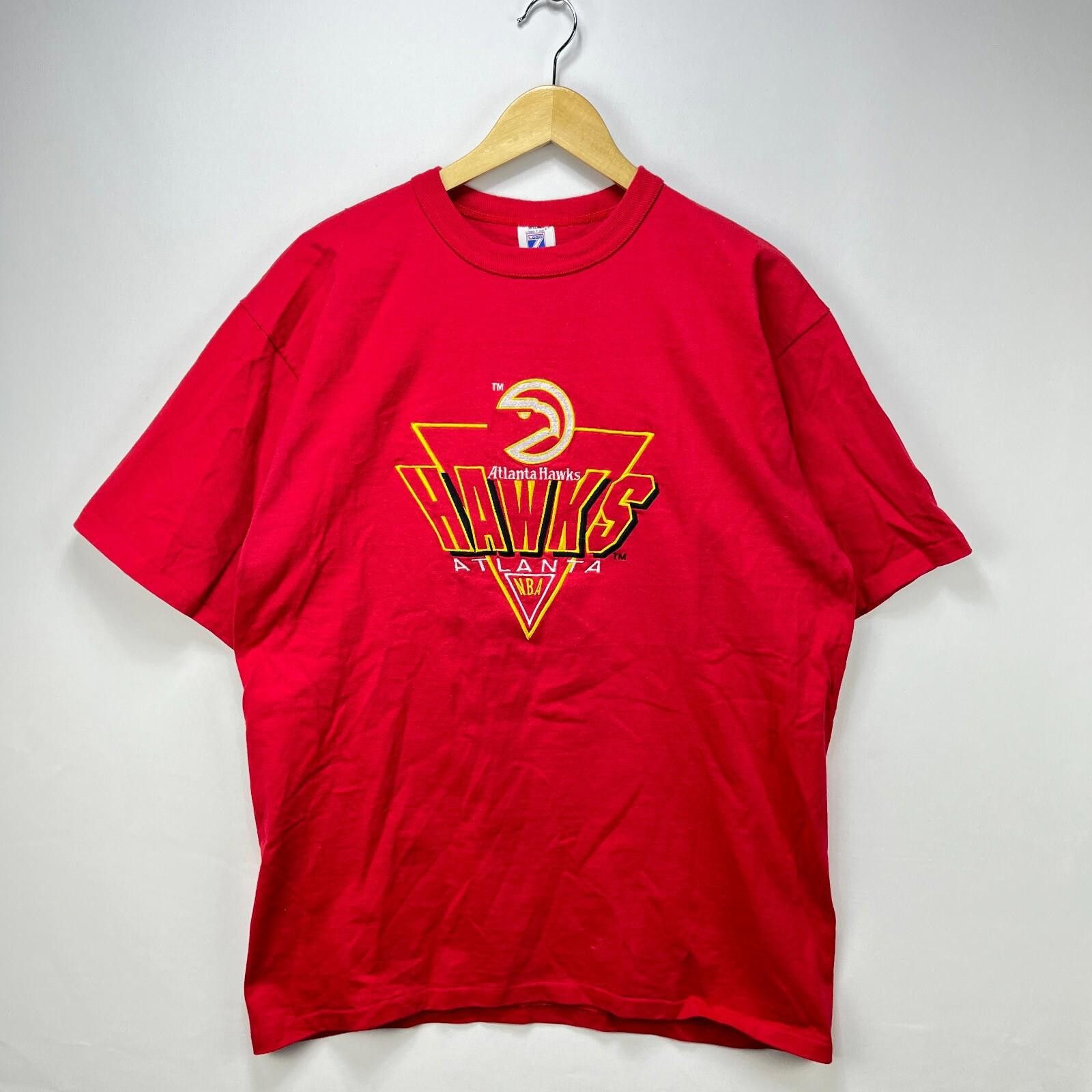 NBA Vintage '90s NBA Atlanta Hawks Logo 7 T-Shirt XL Size US XL / EU 56 / 4 - 1 Thumbnail