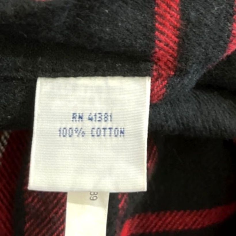 Ralph Lauren Ralph Lauren Plaid Flannel Shirt Red Black Long Sleeve Collared Men Size L Size US L / EU 52-54 / 3 - 6 Thumbnail