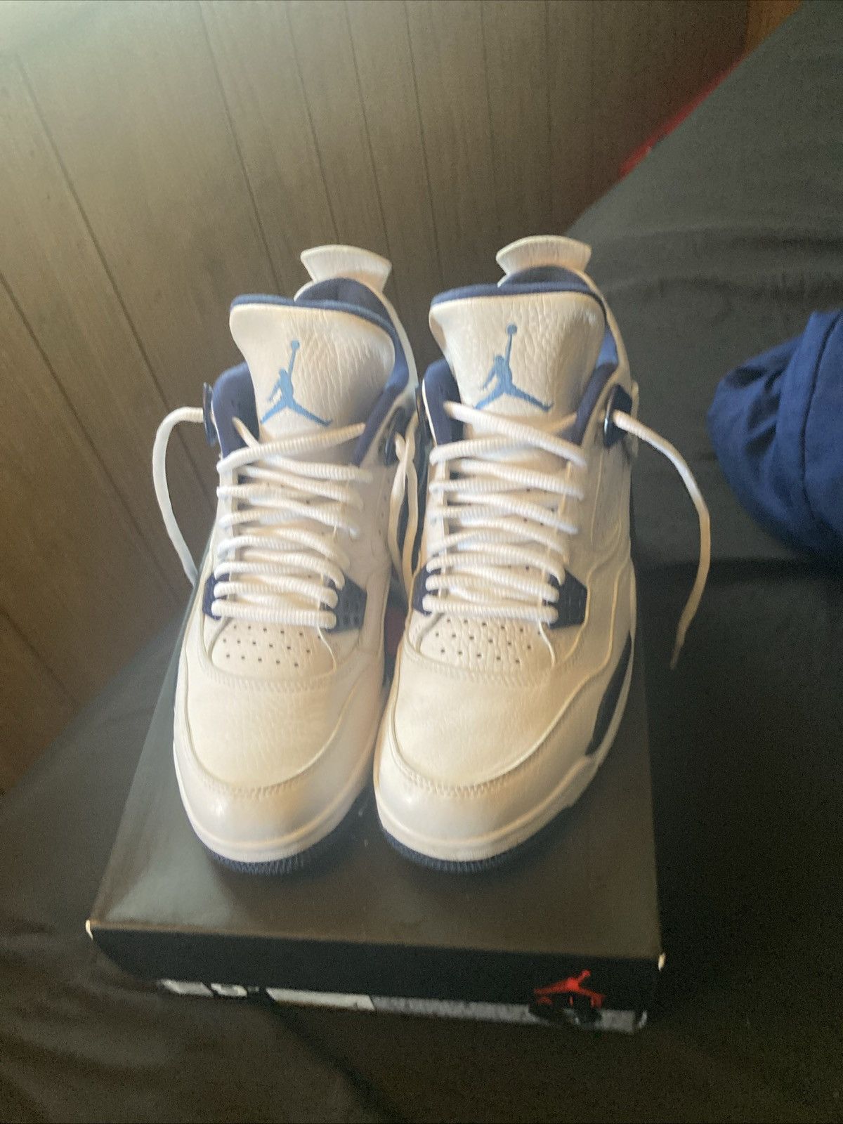 Jordan Brand jordan 4 legend blue / Midnight Navy Size US 9.5 / EU 42-43 - 1 Thumbnail