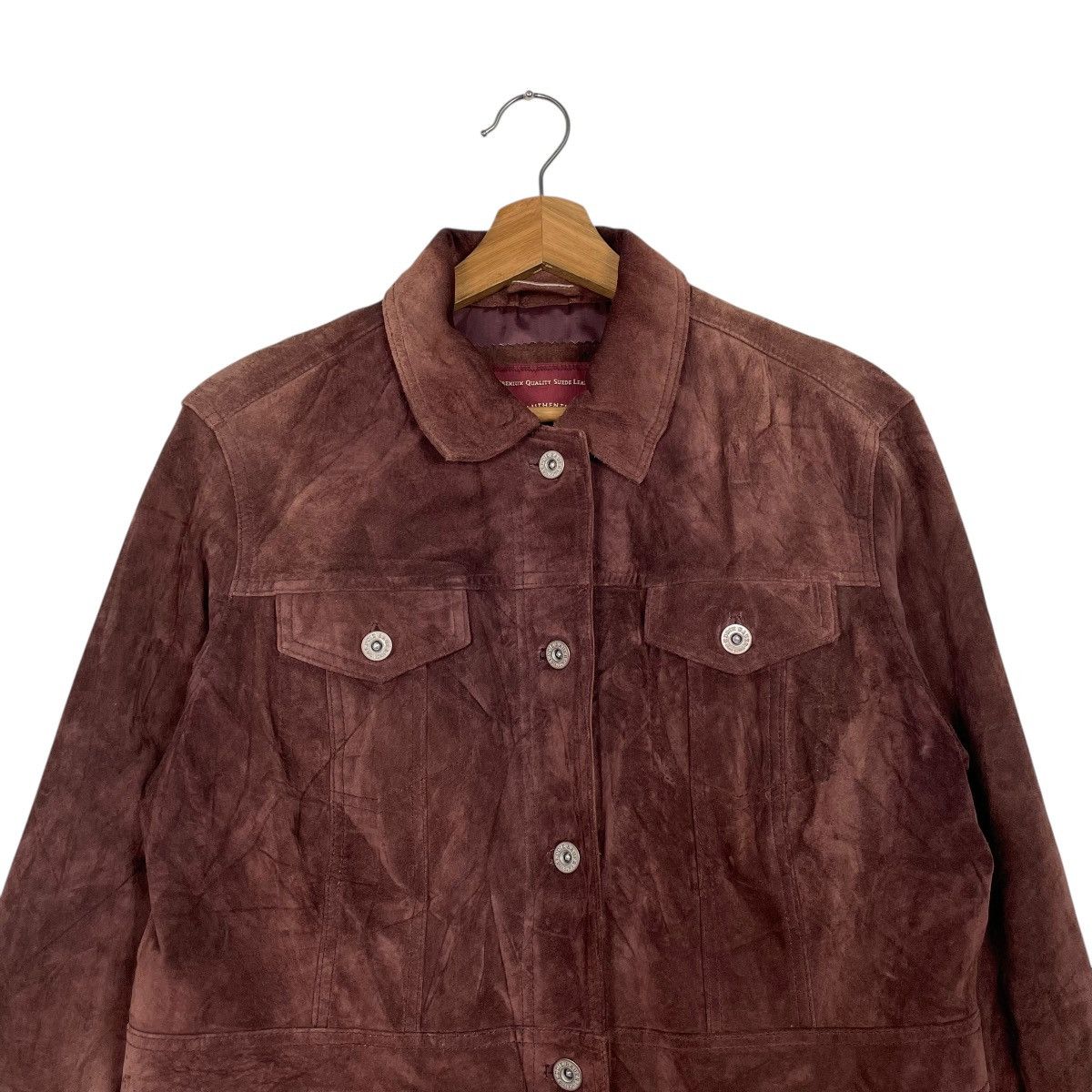 Eddie Bauer Edfie Bauer Seattle Suede Women Jacket Size L / US 10 / IT 46 - 2 Thumbnail