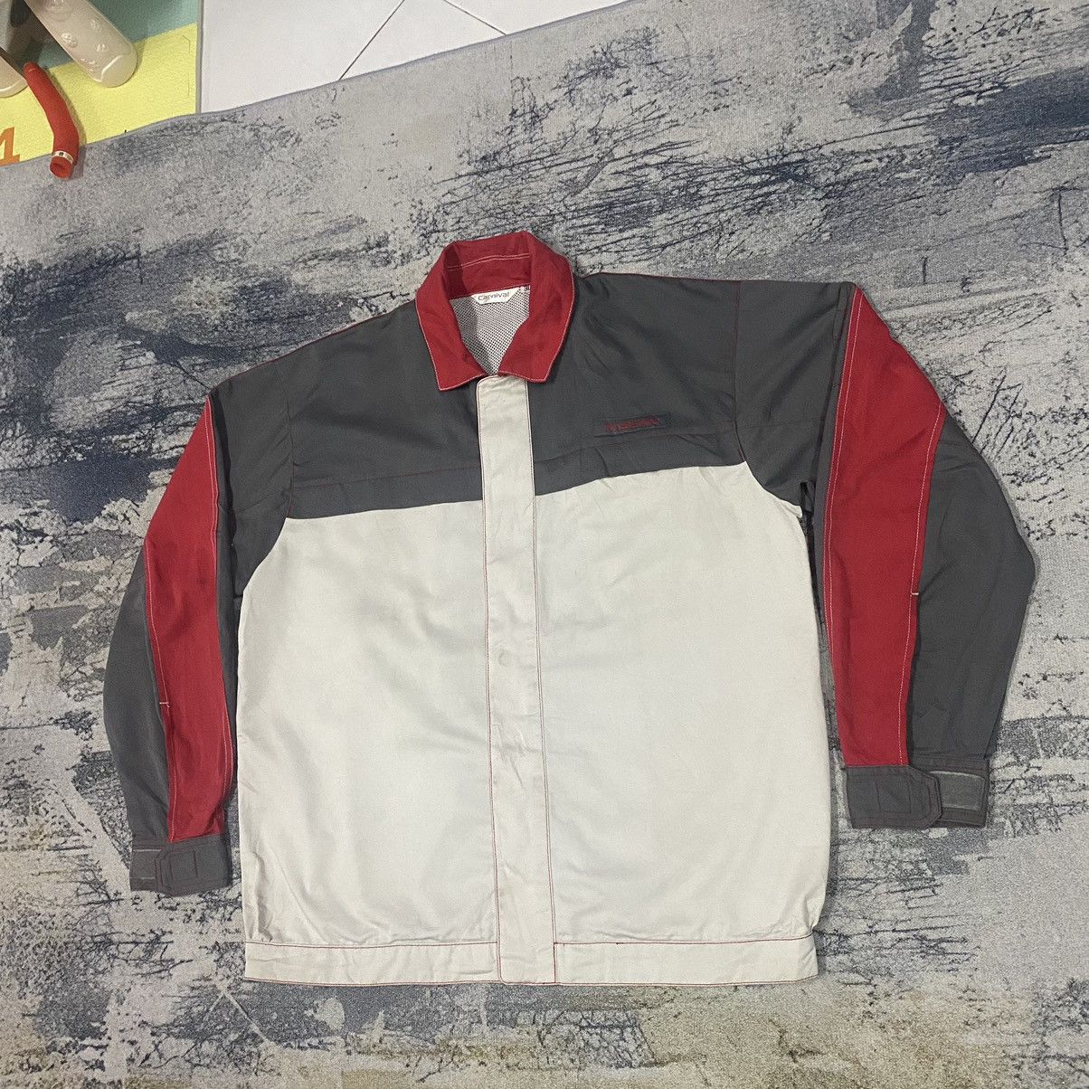 Japanese Brand Vintage Japan Racing Nissan Button Up Workwear Jacket Size US XL / EU 56 / 4 - 9 Thumbnail