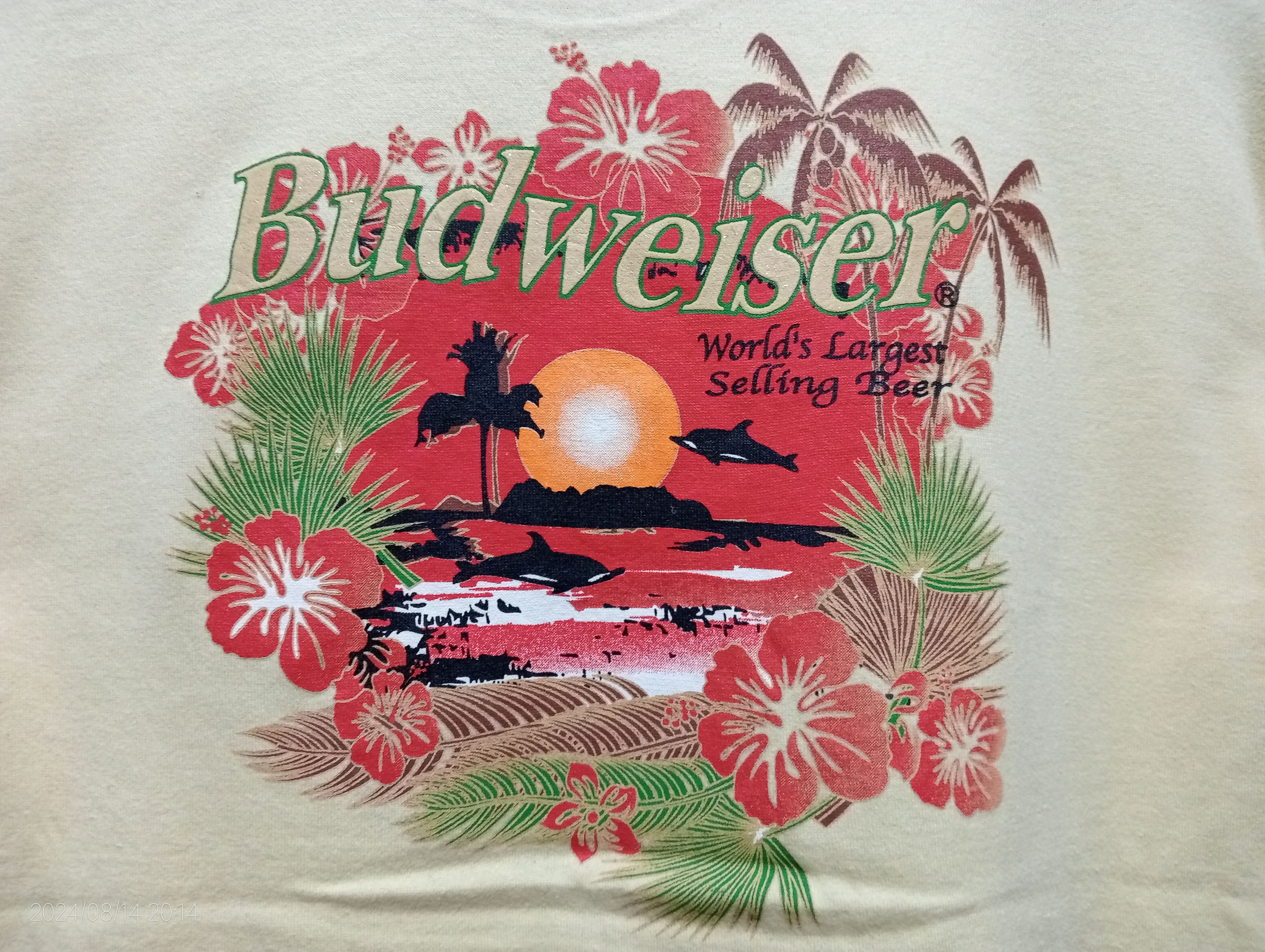 Budweiser Vintage '90s Budweiser Tee Size US L / EU 52-54 / 3 - 2 Thumbnail