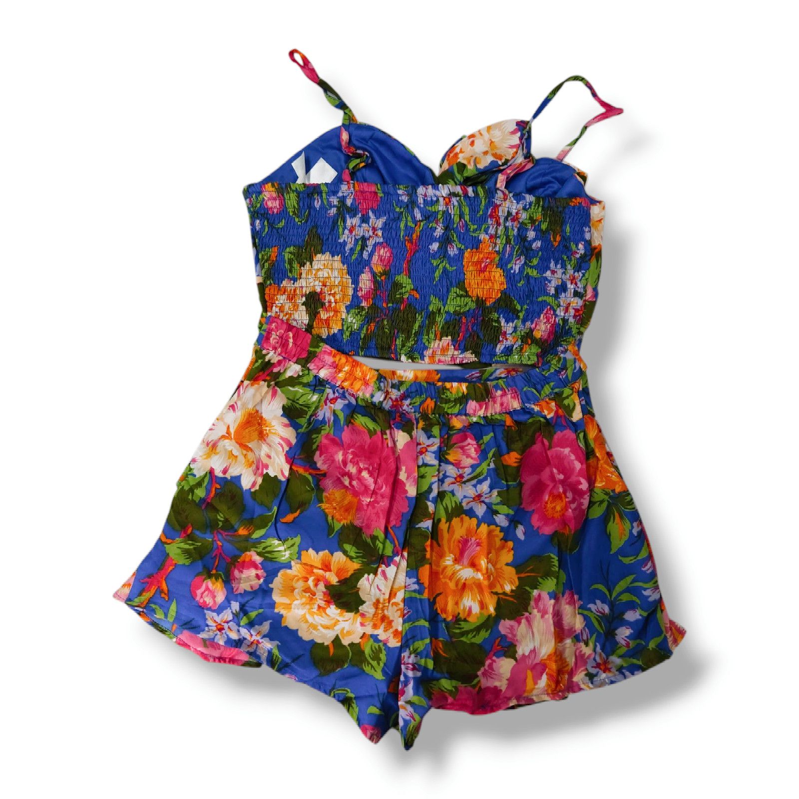 Other NWT Lottie & Holly 2pc Set Crop Top & Skort Sz. L [12] Blue Size 34" / US 12 / IT 48 - 4 Thumbnail