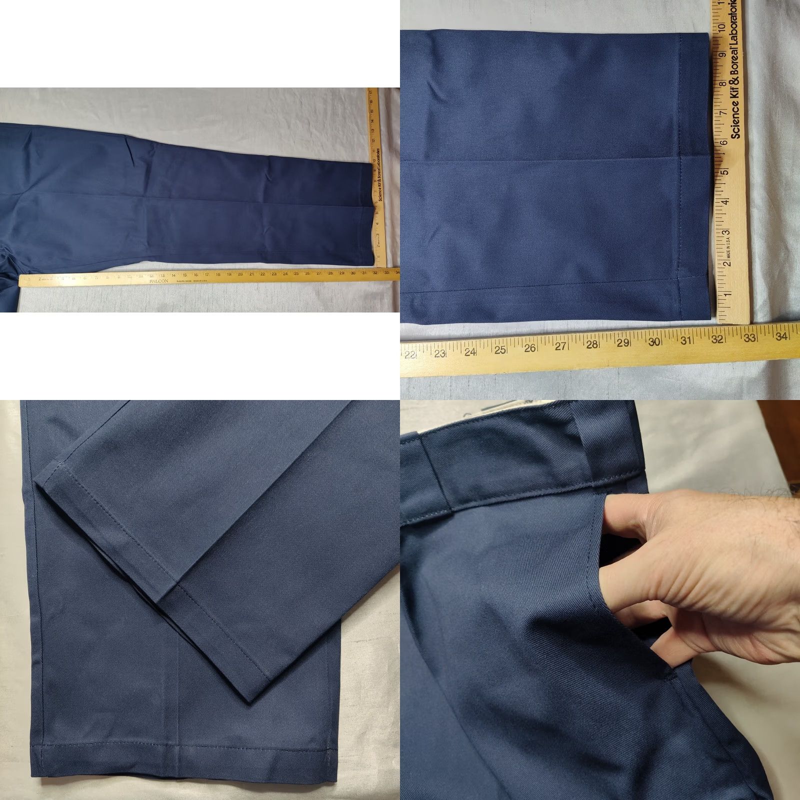Dickies DICKIES ICONS 874 ORIGINAL FIT Men 46X32 Navy Work Pants NEW Size US 30 / EU 46 - 8 Thumbnail