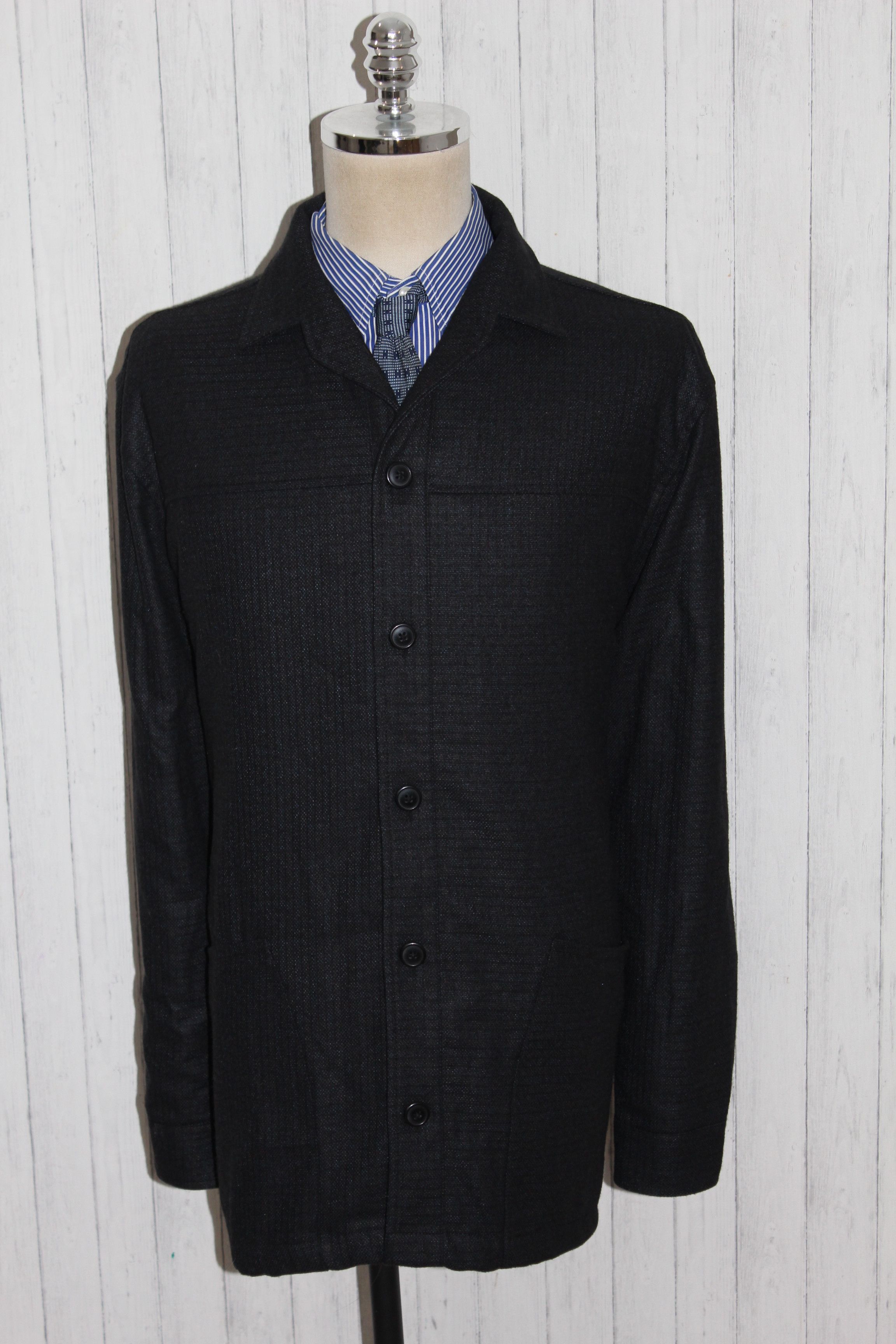 Barbour BARBOUR Wool Coat Jacket Size US XXL / EU 58 / 5 - 4 Thumbnail
