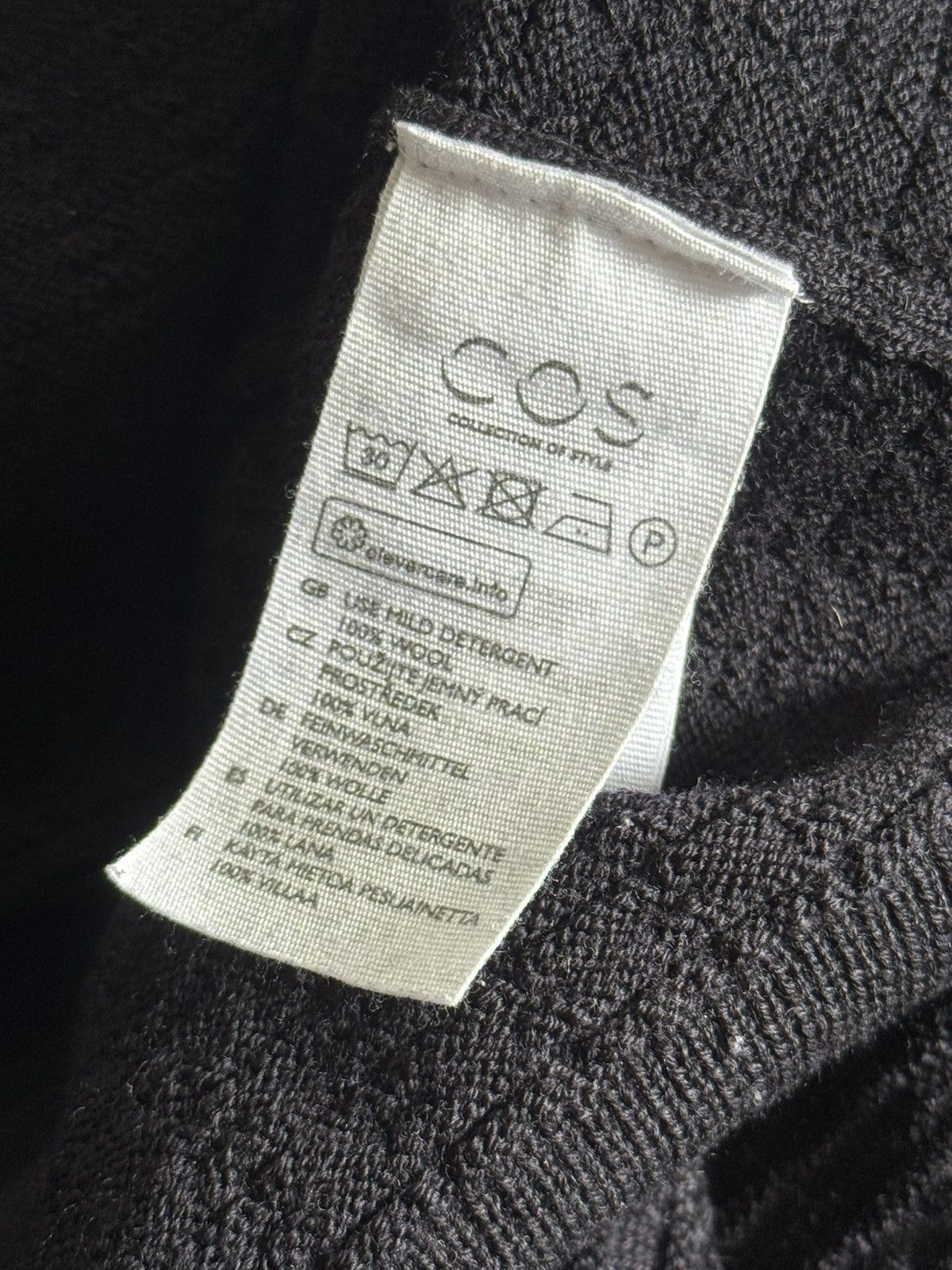 Cos COS L/size wool sweater jumper pullover knitwear casual Size US L / EU 52-54 / 3 - 5 Thumbnail