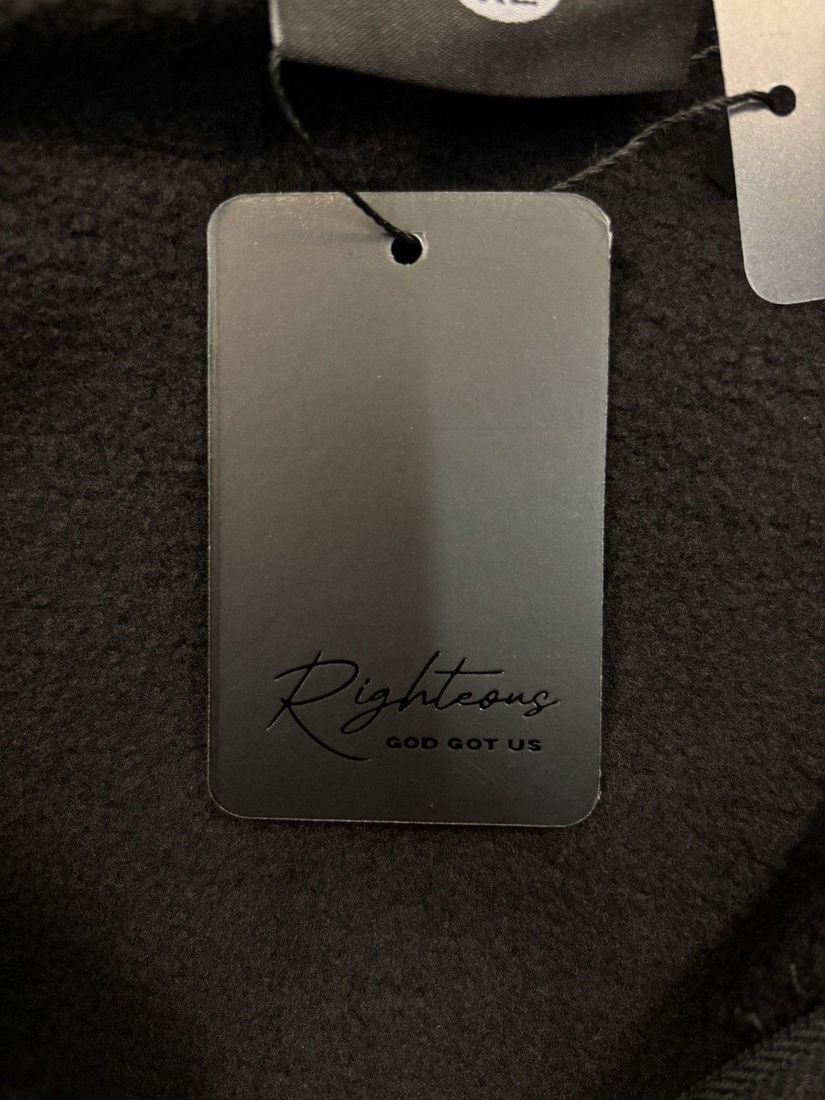Other Righteous Risen King Zip Up Hoodie, Black Size US XL / EU 56 / 4 - 10 Thumbnail
