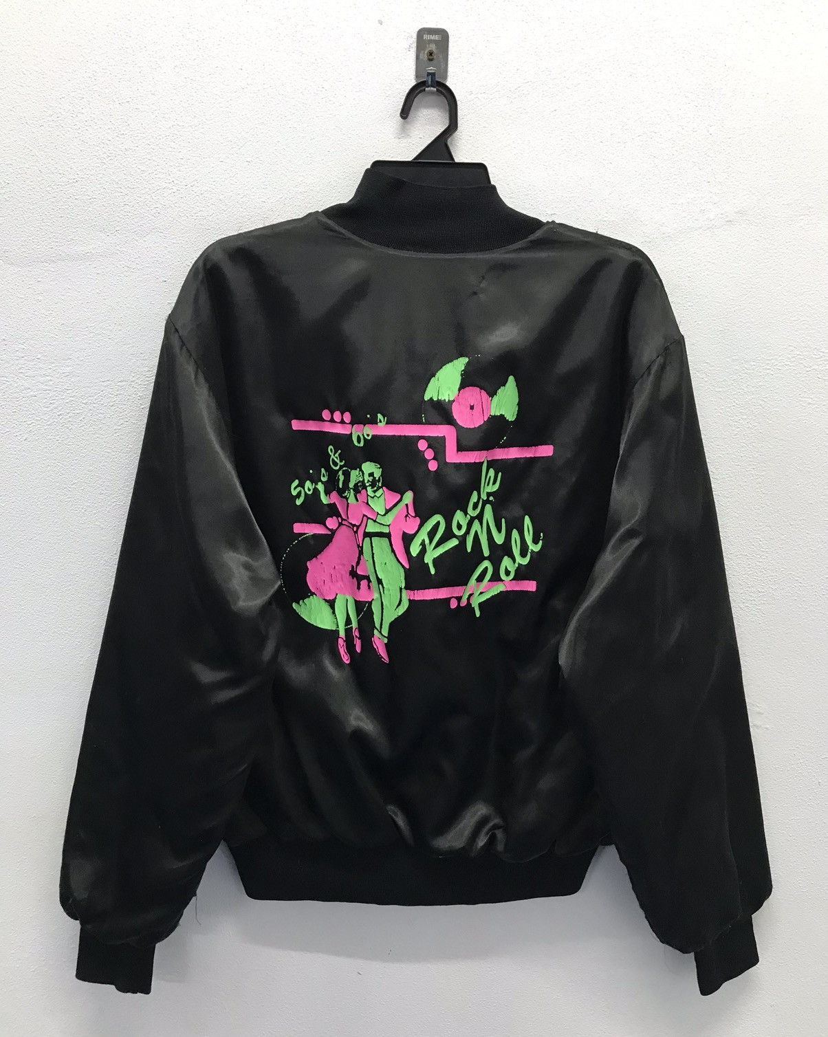 Majestic × Vintage Vintage Rock N Roll Athletic Made In Usa Jacket Size US L / EU 52-54 / 3 - 1 Thumbnail