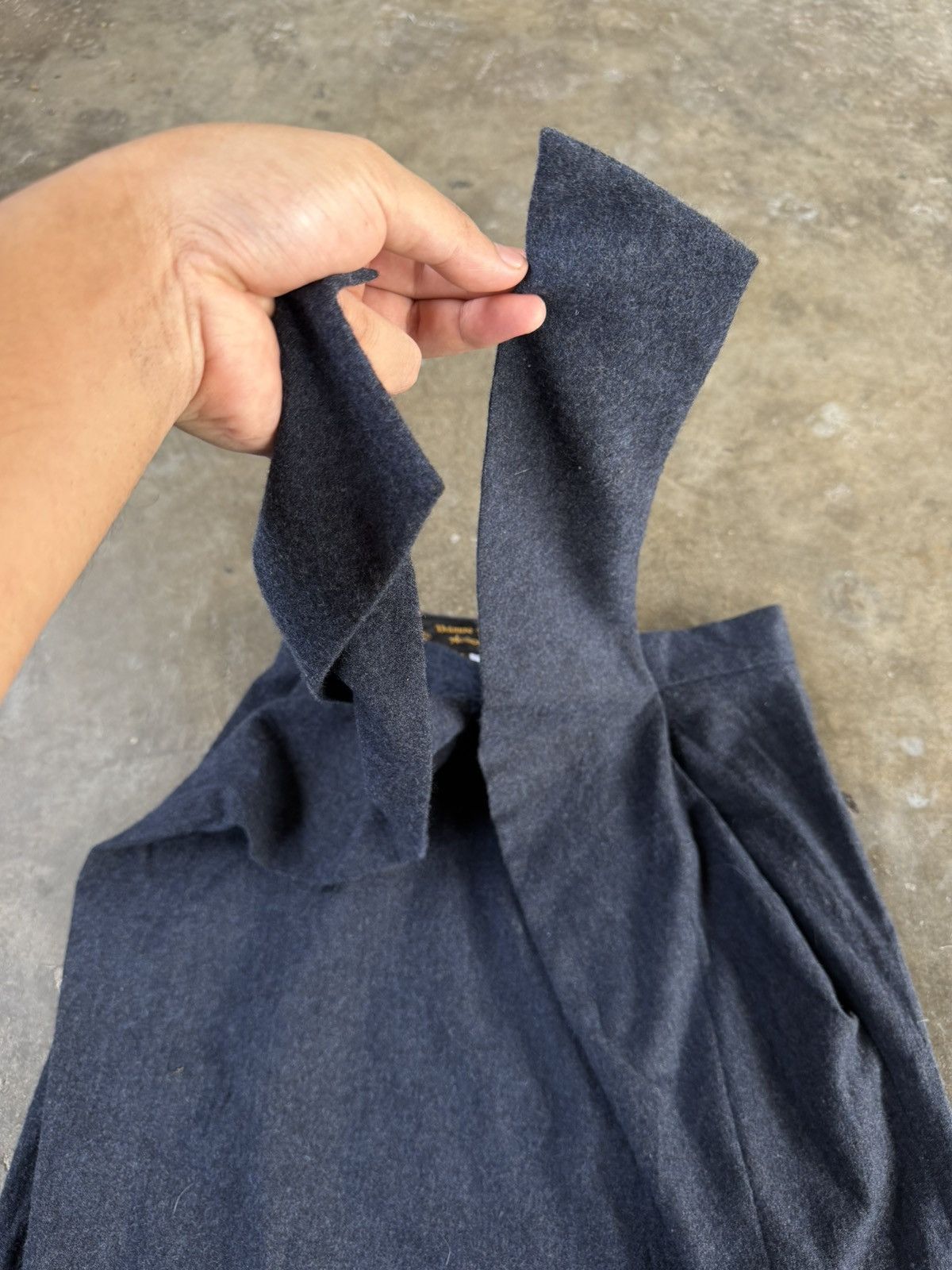 Vivienne Westwood Vintage Vivienne Westwood Anglomania Asymmetrical Wool Skirt Size 28" / US 6 / IT 42 - 13 Thumbnail