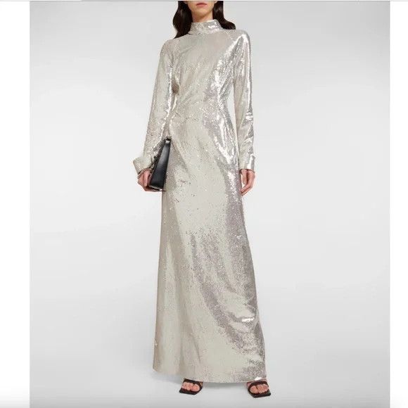 Givenchy Givenchy - Long-sleeved sequined gown - NEW WITH TAGS Size S / US 4 / IT 40 - 1 Thumbnail