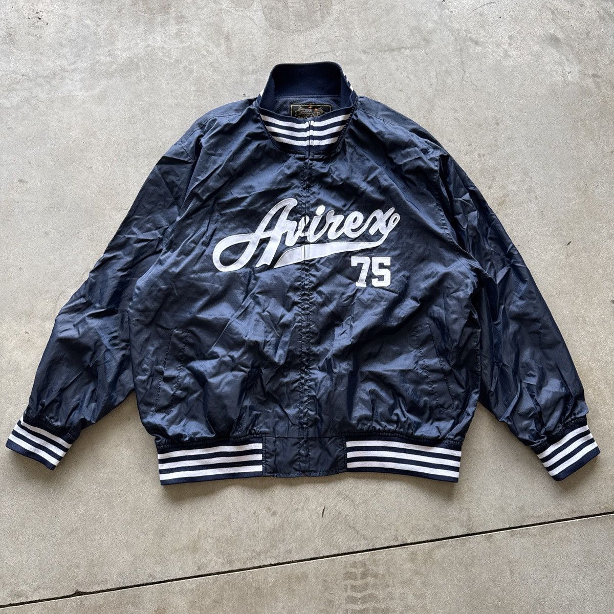 Avirex Vintage Y2K Avirex Nylon Varsity Baseball Jacket Size US XXL / EU 58 / 5 - 1 Thumbnail