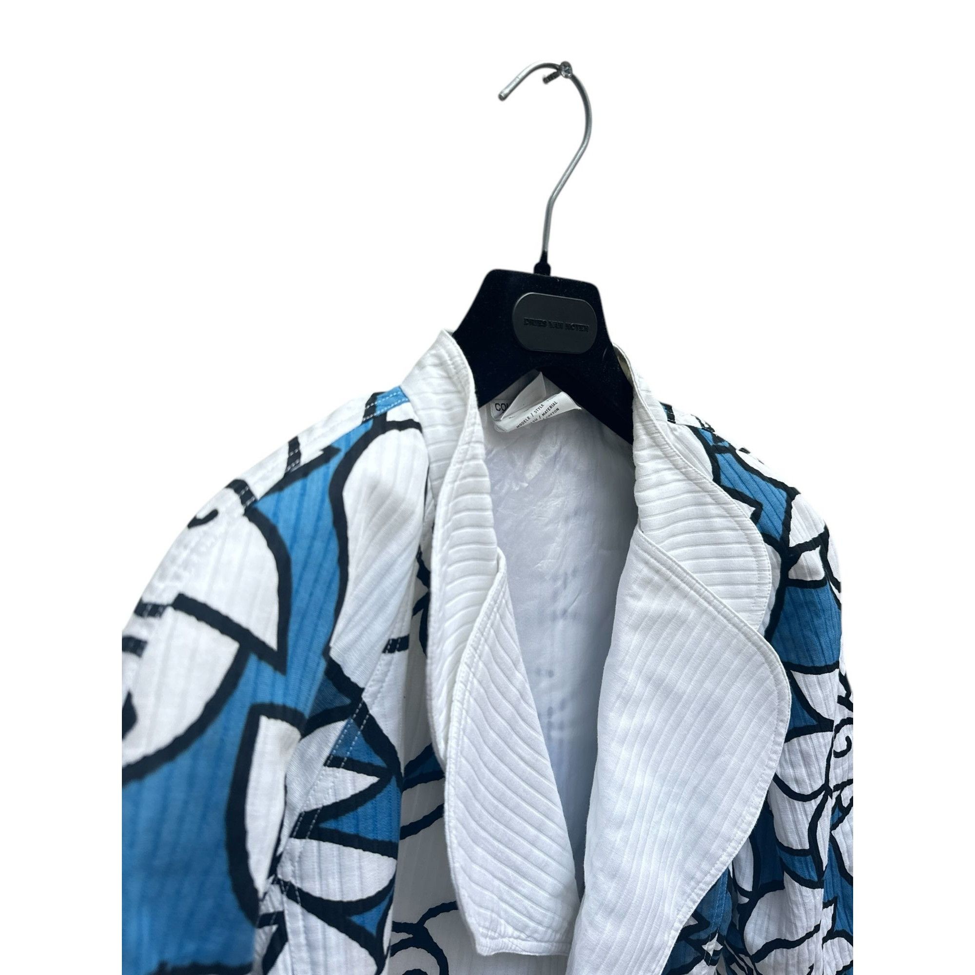 Courreges Vintage Floral Double Breasted Jacket Size M / US 6-8 / IT 42-44 - 3 Thumbnail