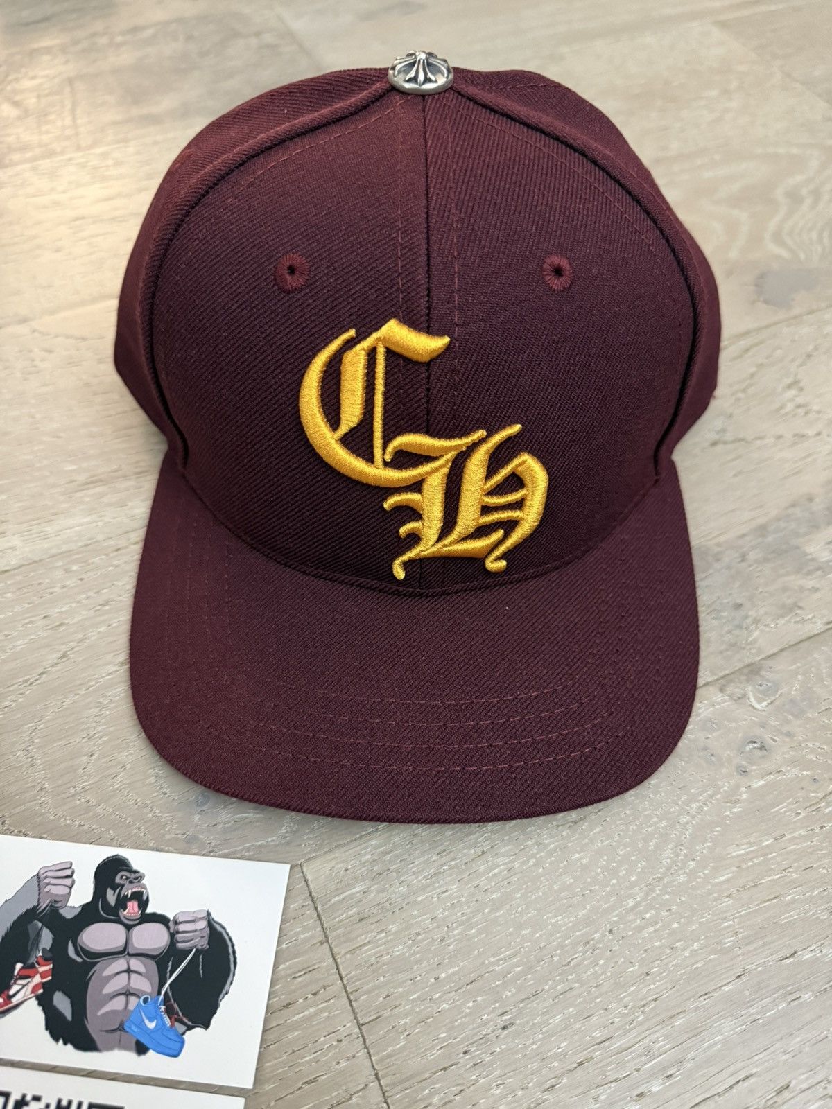 Chrome Hearts Chrome Hearts 6 Panel On Field Baseball Cap Cardinal Size ONE SIZE - 3 Thumbnail