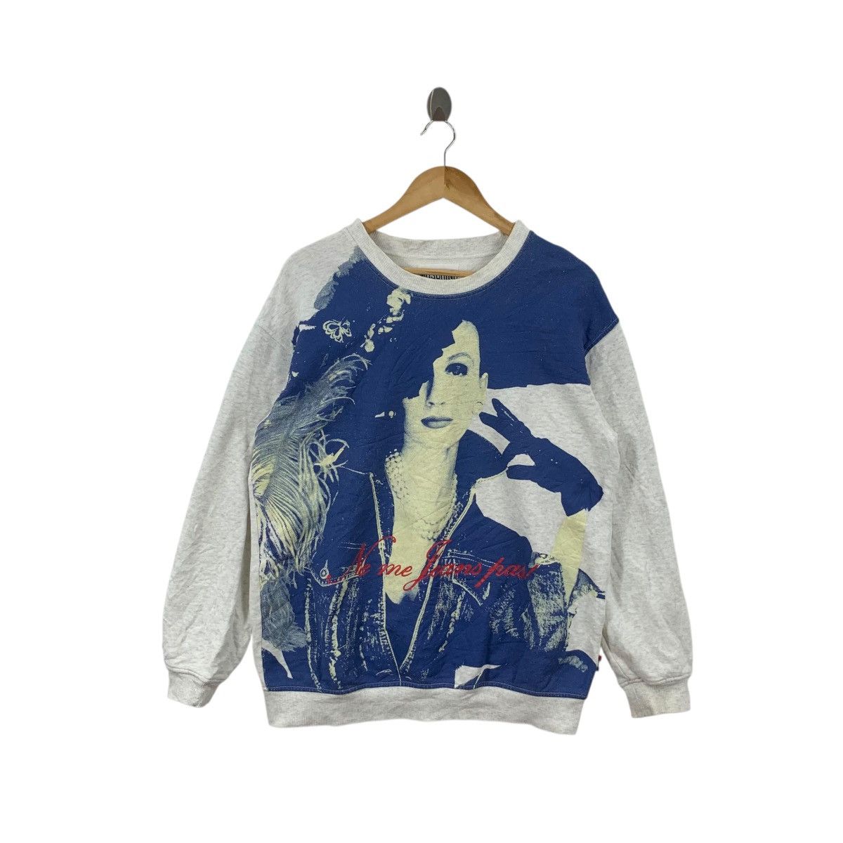 Moschino Vintage MOSCHINO ITALY Ne Me Jeans Pas Movie Film AOP Size XXL / US 16-18 / IT 52-54 - 1 Thumbnail