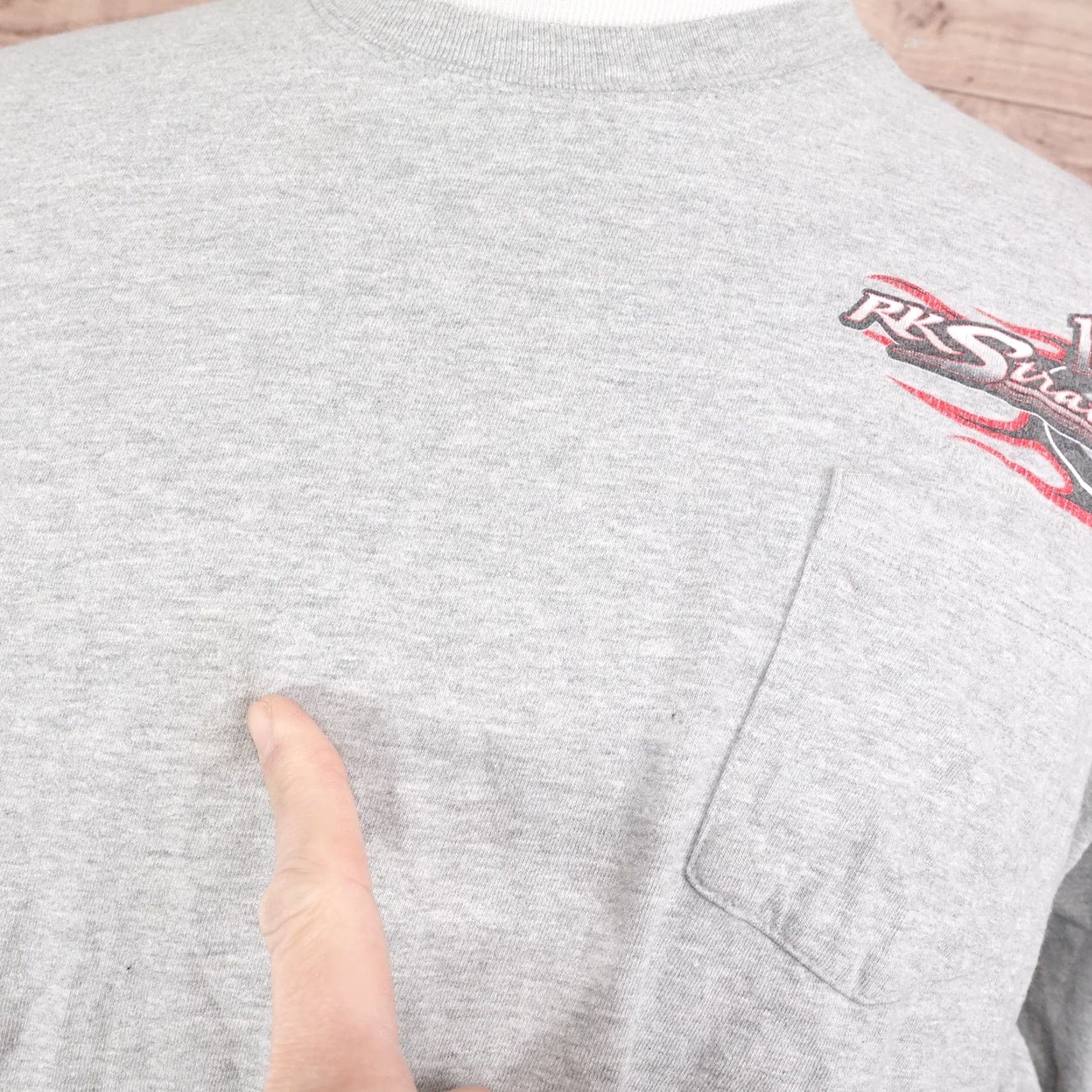 Harley Davidson VINTAGE Harley-Davidson Motorcycle RK Stratman 1969 T-Shirt Unisex Adults Size 2XL Gray Graphic Size US XXL / EU 58 / 5 - 3 Thumbnail