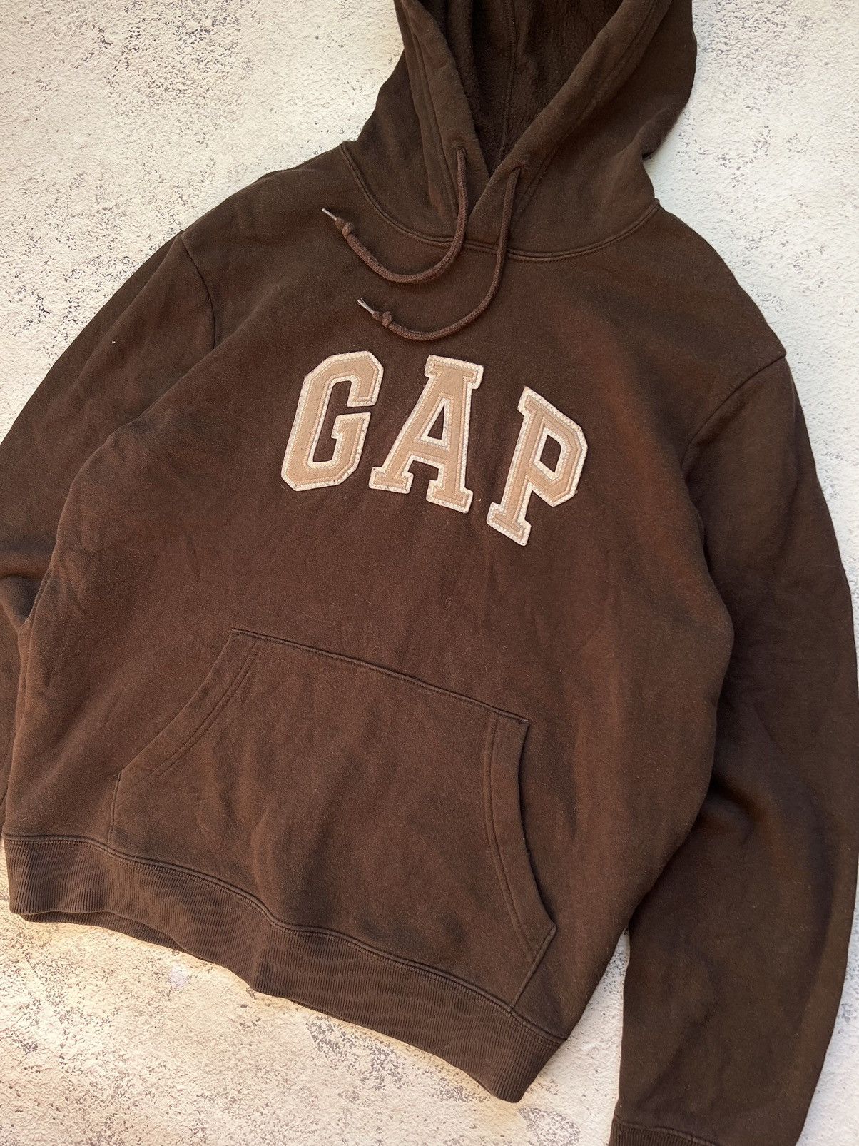 Gap × Vintage Rare Y2K Vintage Gap Brown Hoodie Travis Scott Size US S / EU 44-46 / 1 - 4 Thumbnail