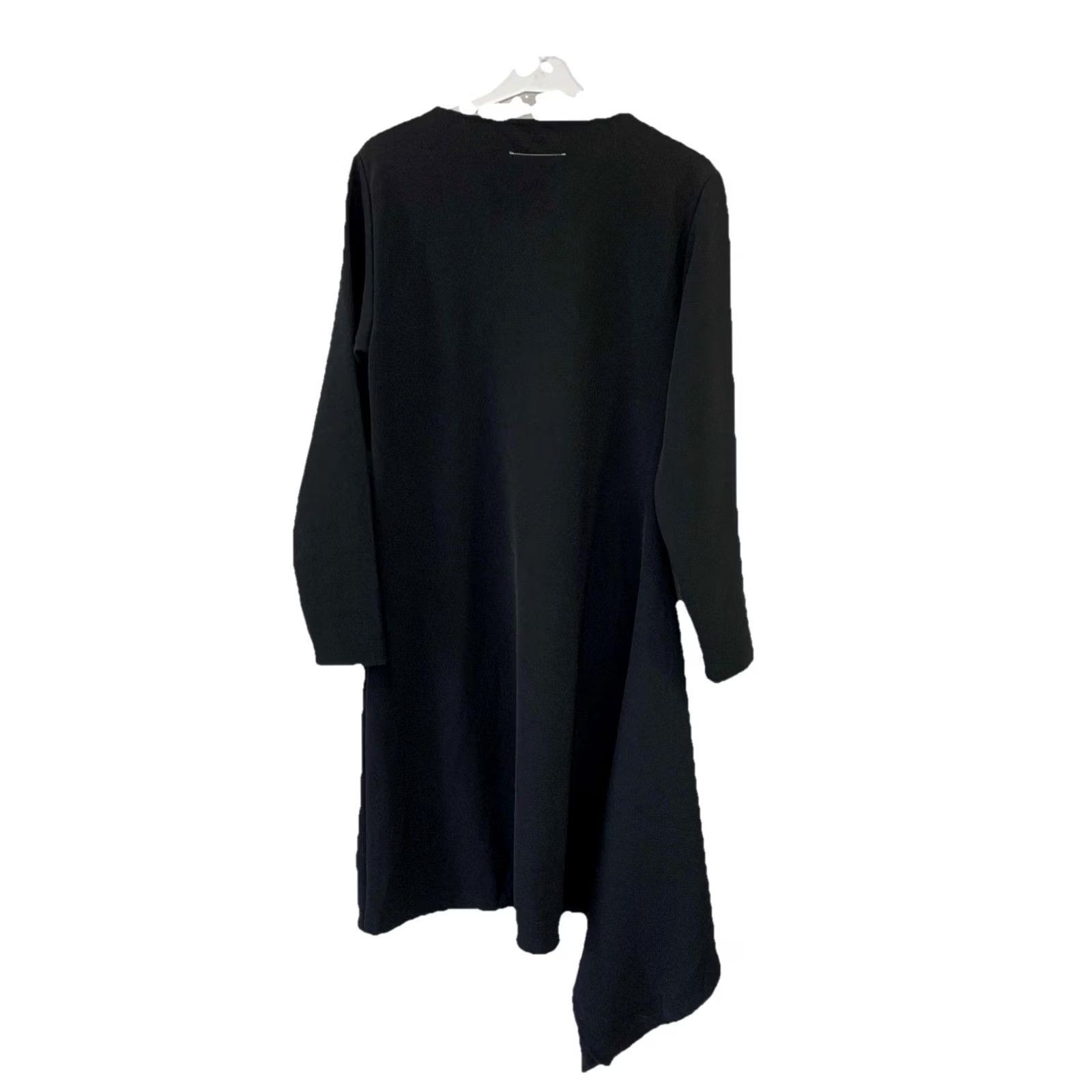 Maison Margiela Maison Margiela MM6 Black Dress Women’s S Asymmetric Hem Midi (Made in Italy) Size S / US 4 / IT 40 - 2 Thumbnail
