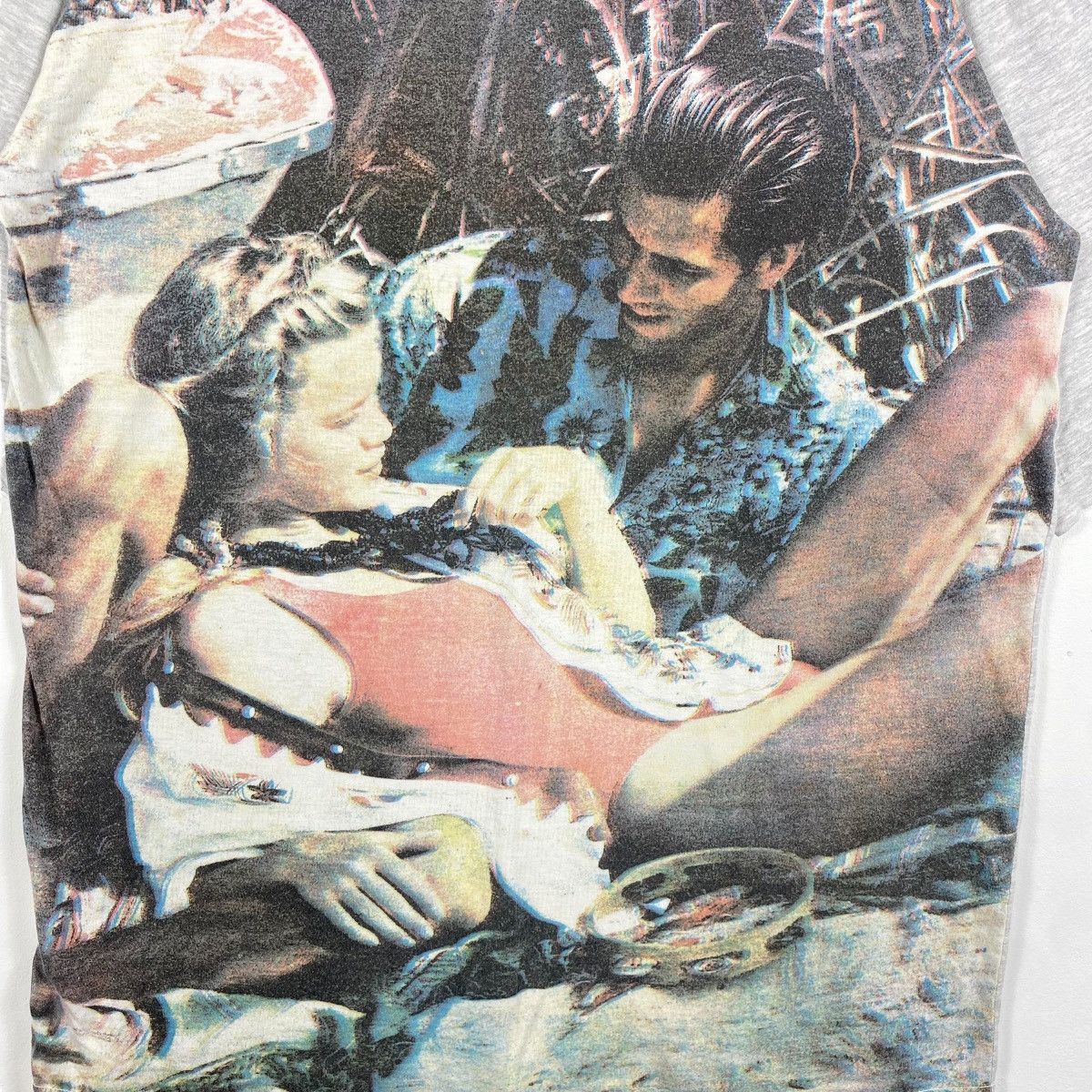 Vintage Vintage 90's ANDLO ORIGINAL DESIGN Full Print Graphic Tee Size US XL / EU 56 / 4 - 2 Thumbnail